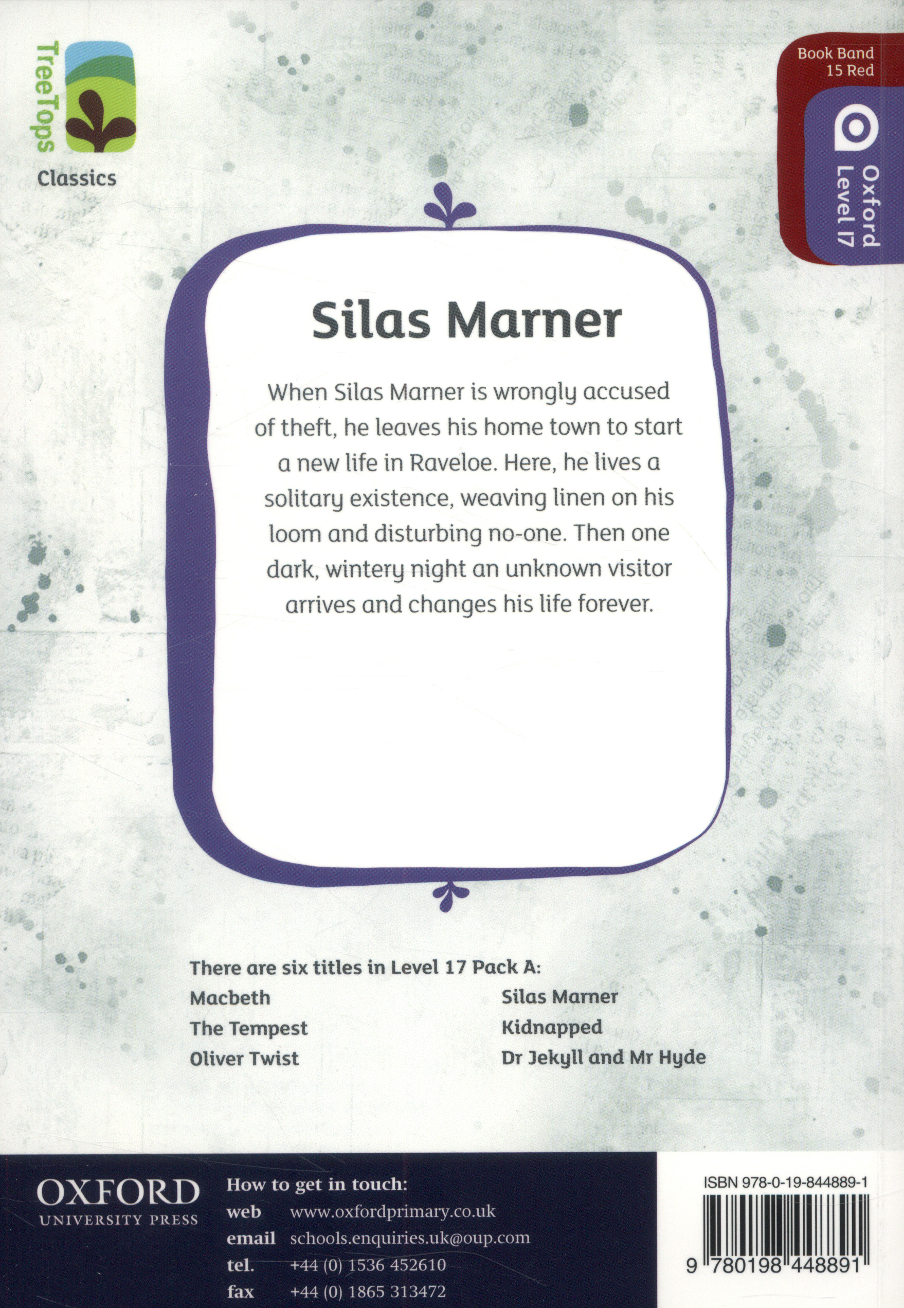 Silas Marner by Eliot, (9780198448891) BrownsBfS