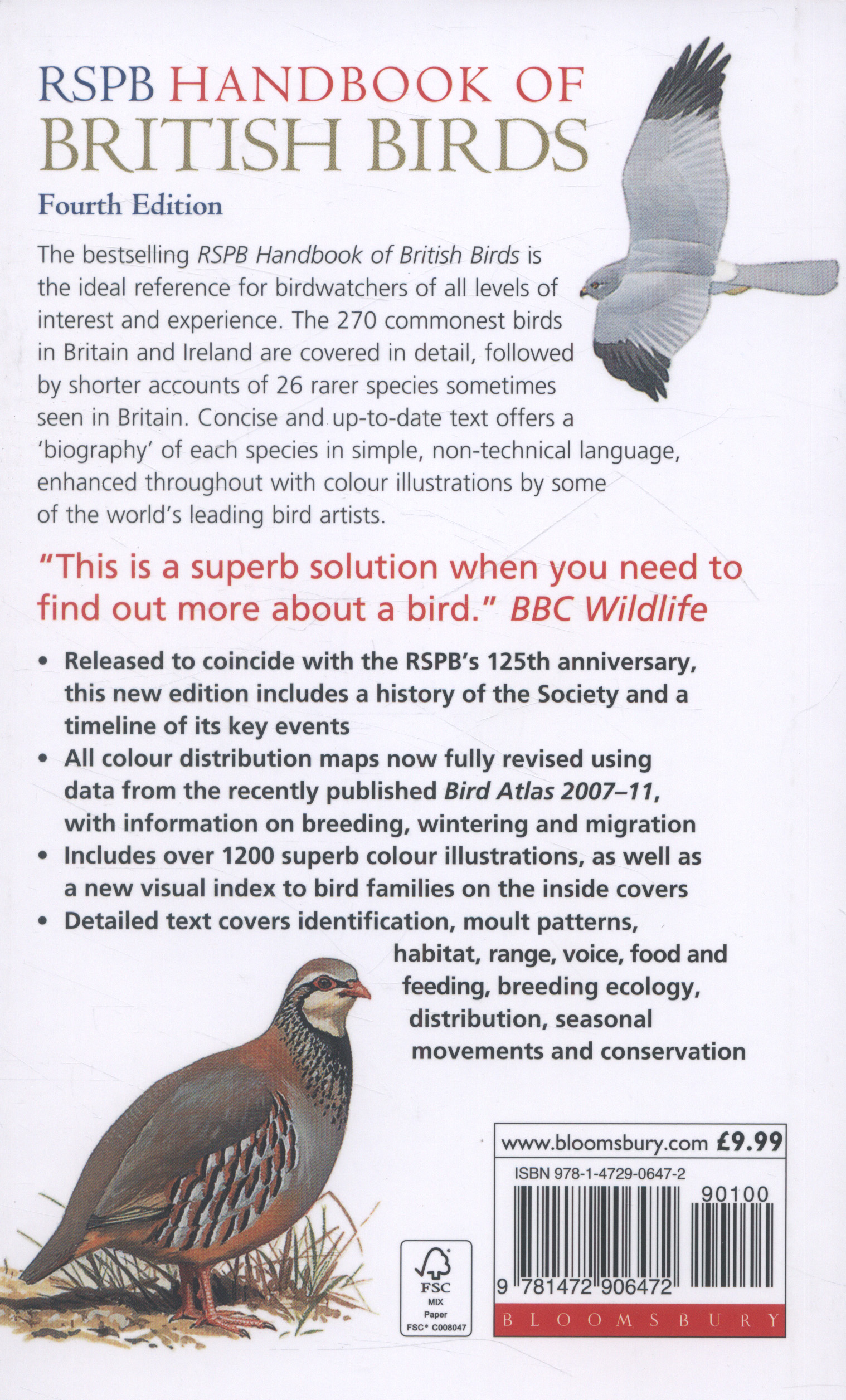 RSPB Handbook of British Birds by Cleeves, Tim (9781472906472) | Browns ...