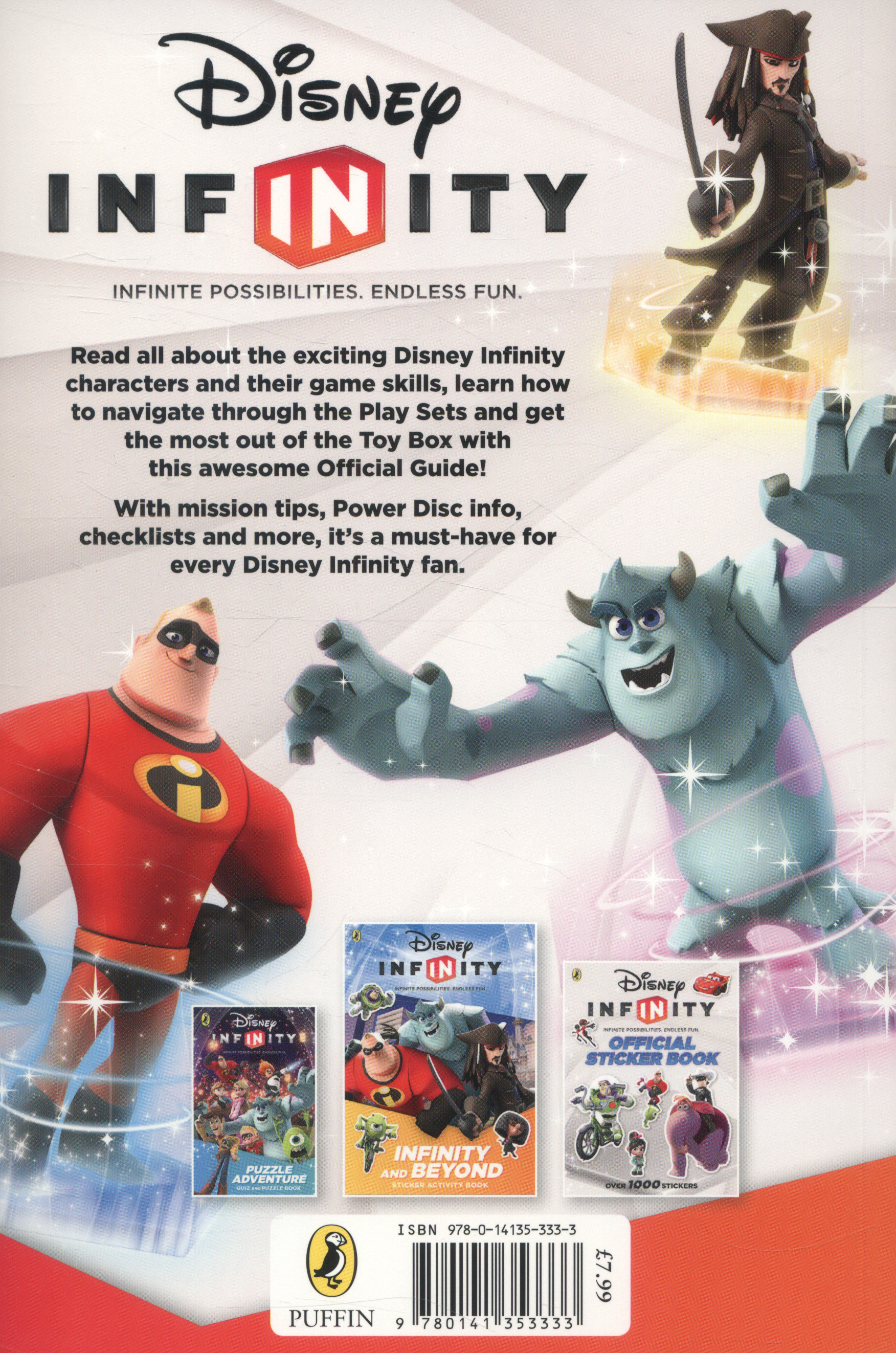 Disney Infinity: The Official Guide by Jenkins, Richard (9780141353333 ...