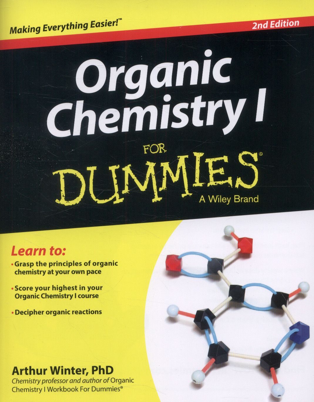Organic chemistry I for dummies by Winter, Arthur (9781118828076