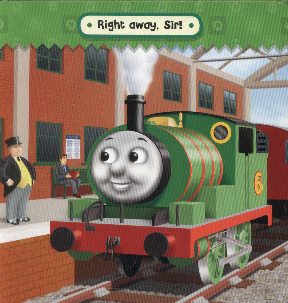 Percy The Cheeky Little Engine By Awdry W 9781405275057 - 