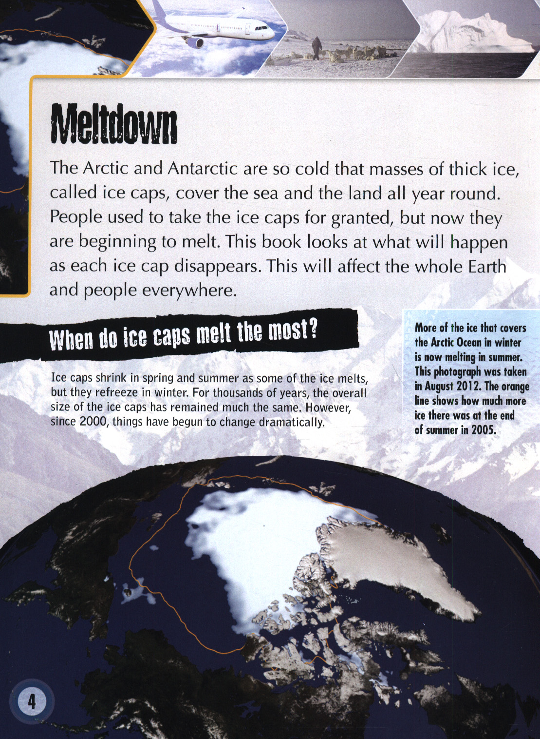 What happens when an ice cap melts? by Royston, Angela (9780750283618