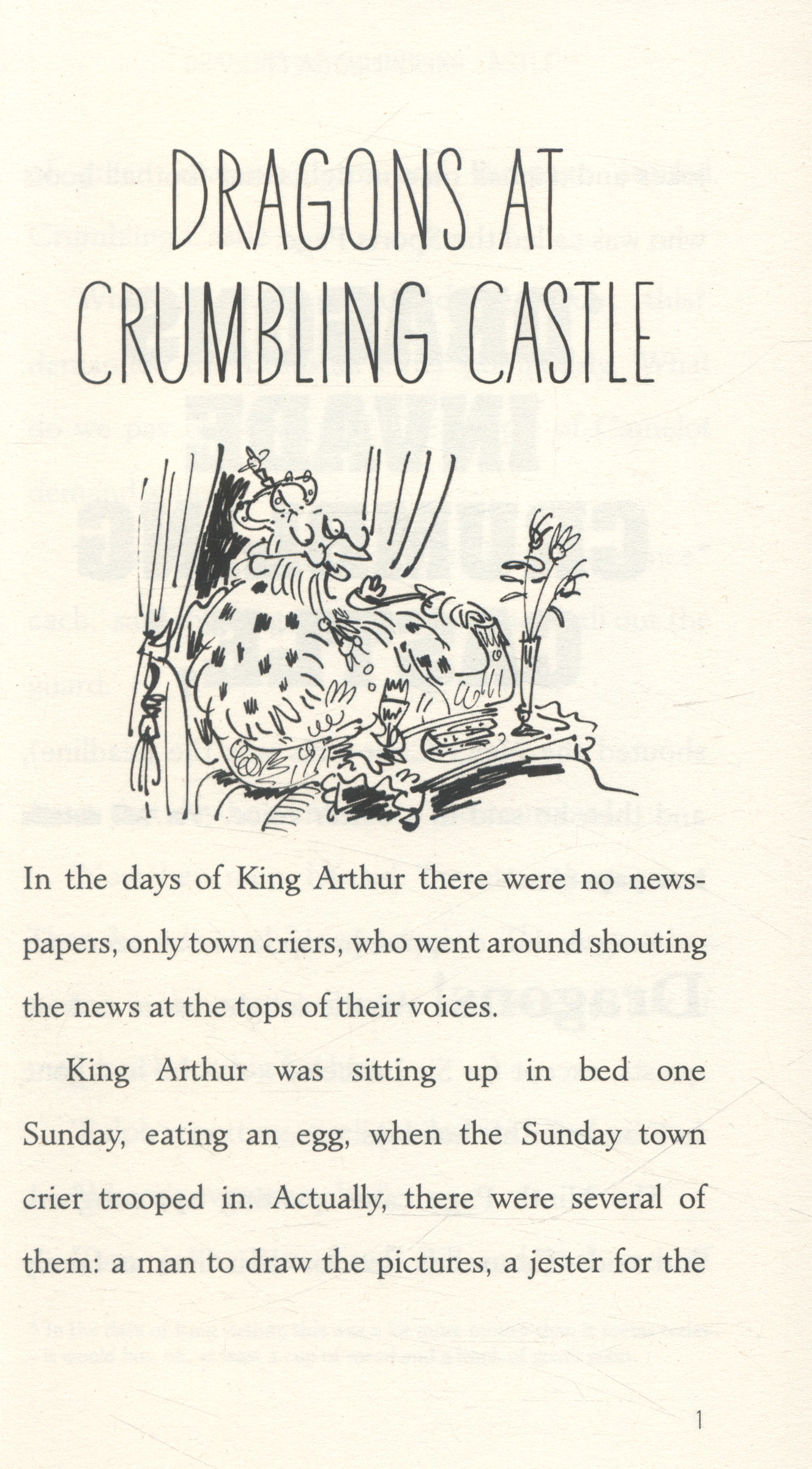 In The Castle The Dragons Education Dragons at Crumbling Castle and other stories by Pratchett, Terry
