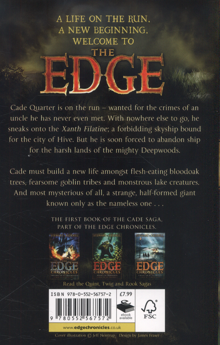 The Edge Chronicles: The Nameless One by Riddell, Chris (9780552567572 ...