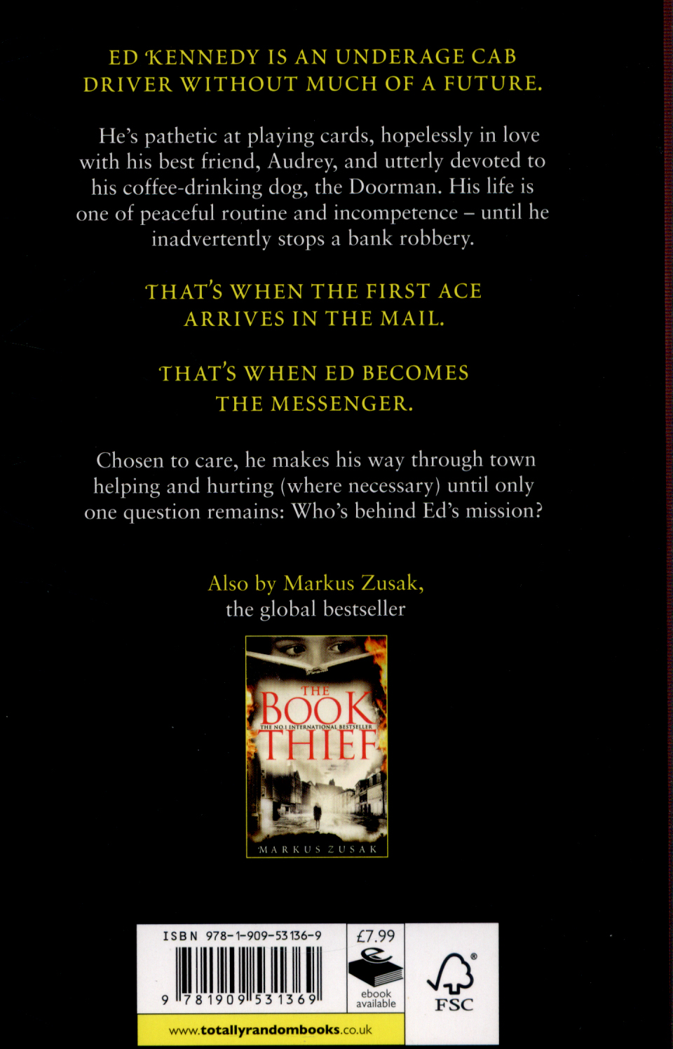 I am the messenger by Zusak, Markus (9781909531369) | BrownsBfS