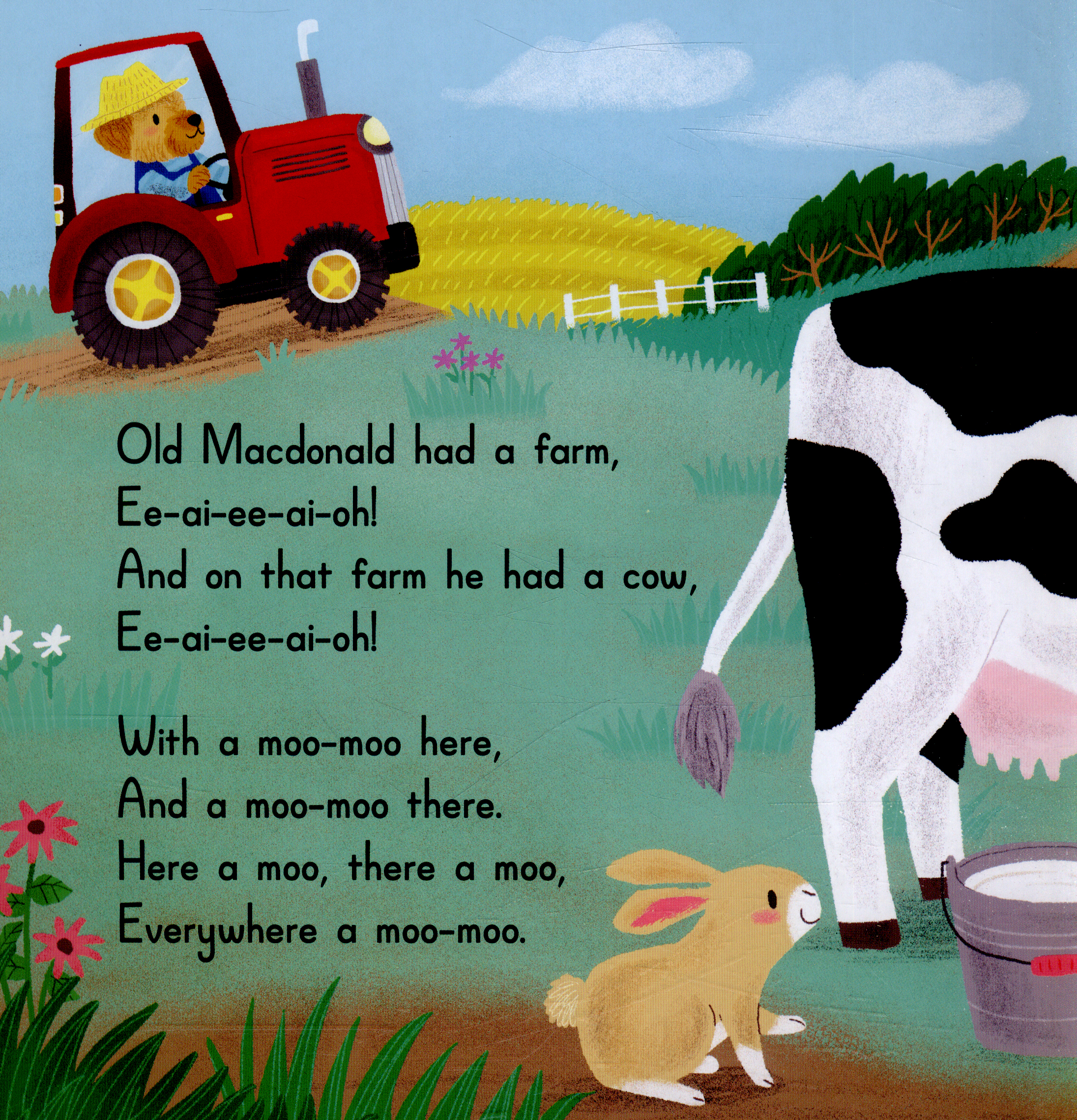 Old Mc Donalds Had A Farm Text