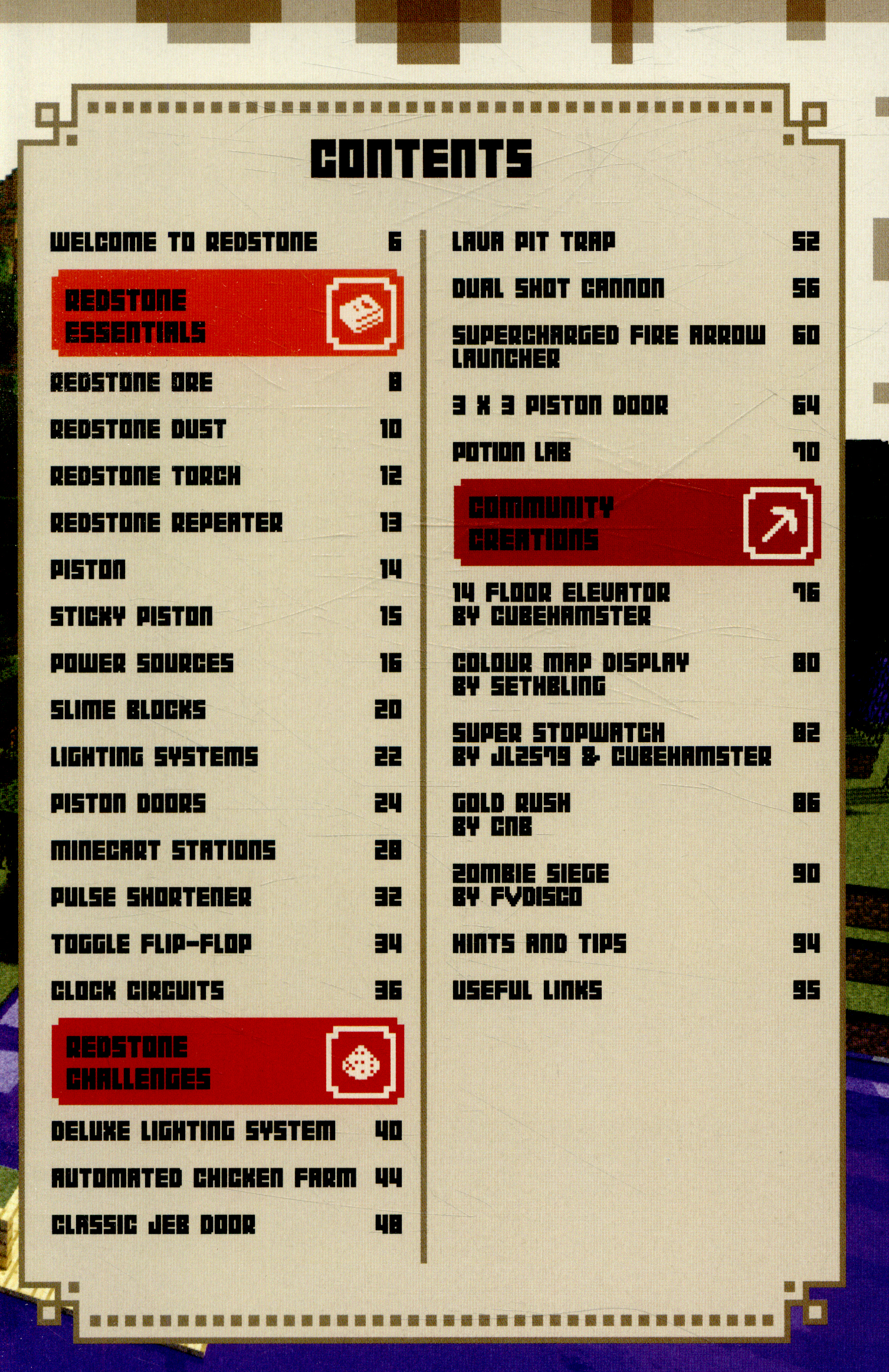 28+ Minecraft Redstone Handbook Pdf Pictures