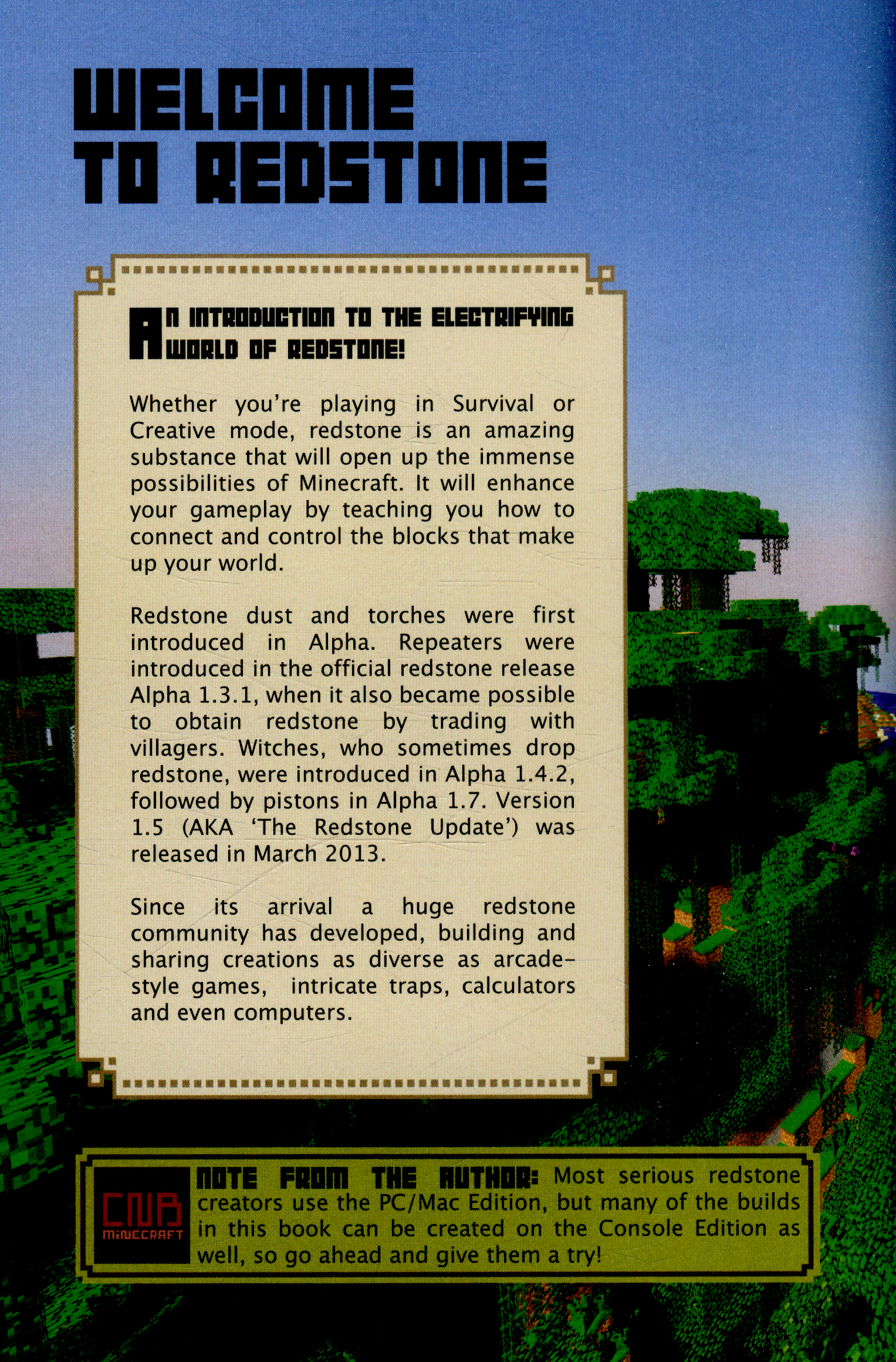 Minecraft : redstone handbook by Mojang AB (9781405276788 