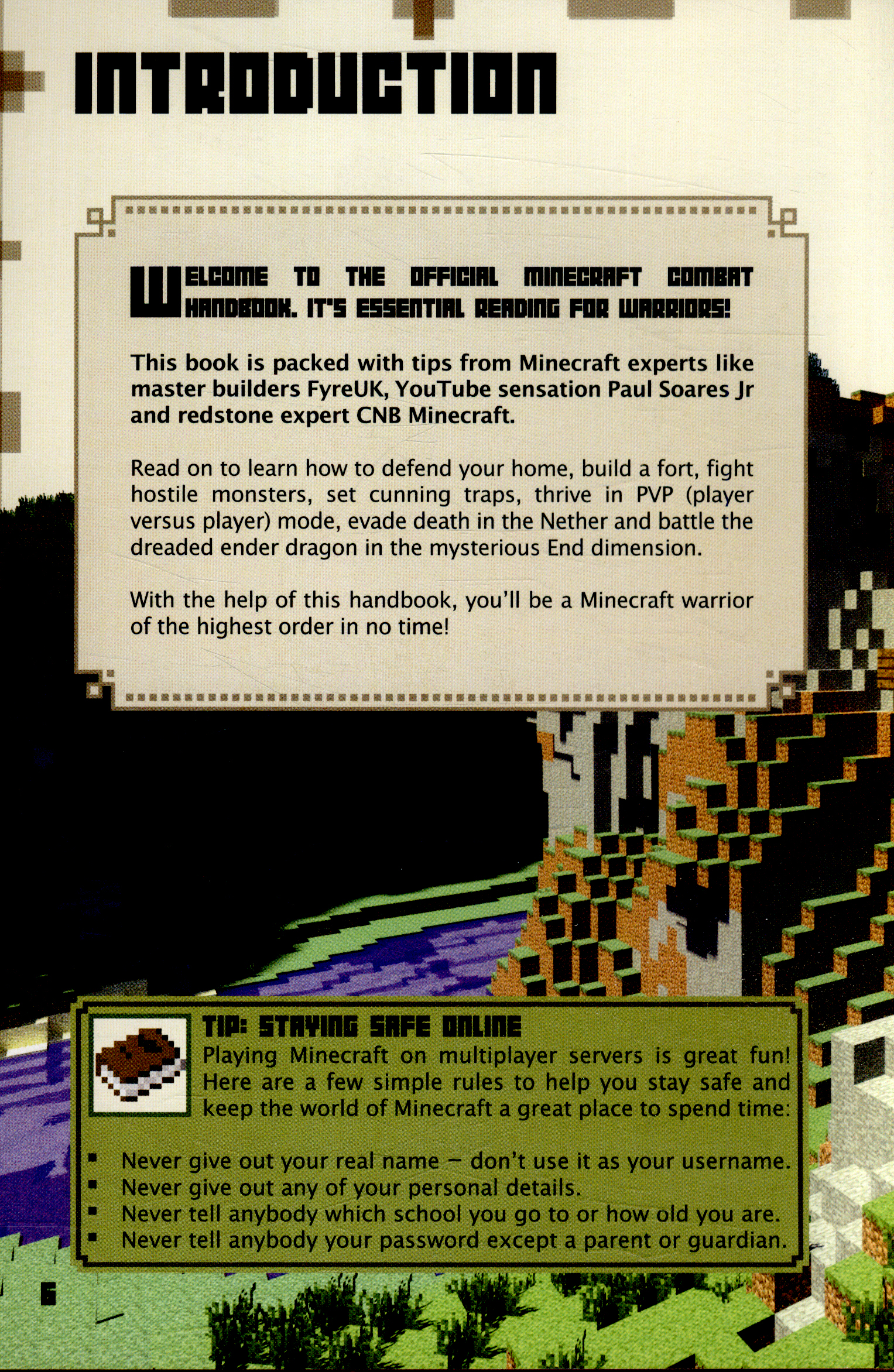 Minecraft combat handbook by Mojang AB (9781405276795) BrownsBfS