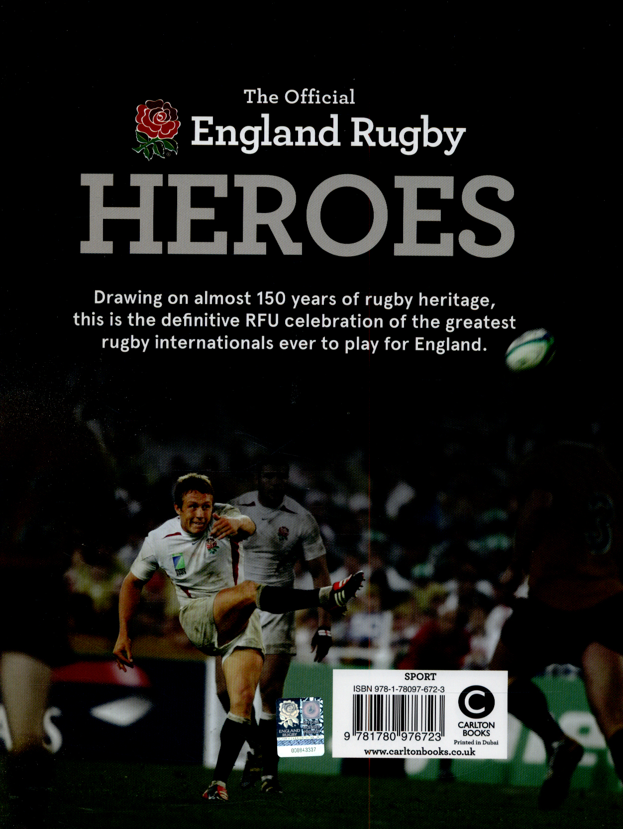 The official England rugby heroes by Julian (9781780976723