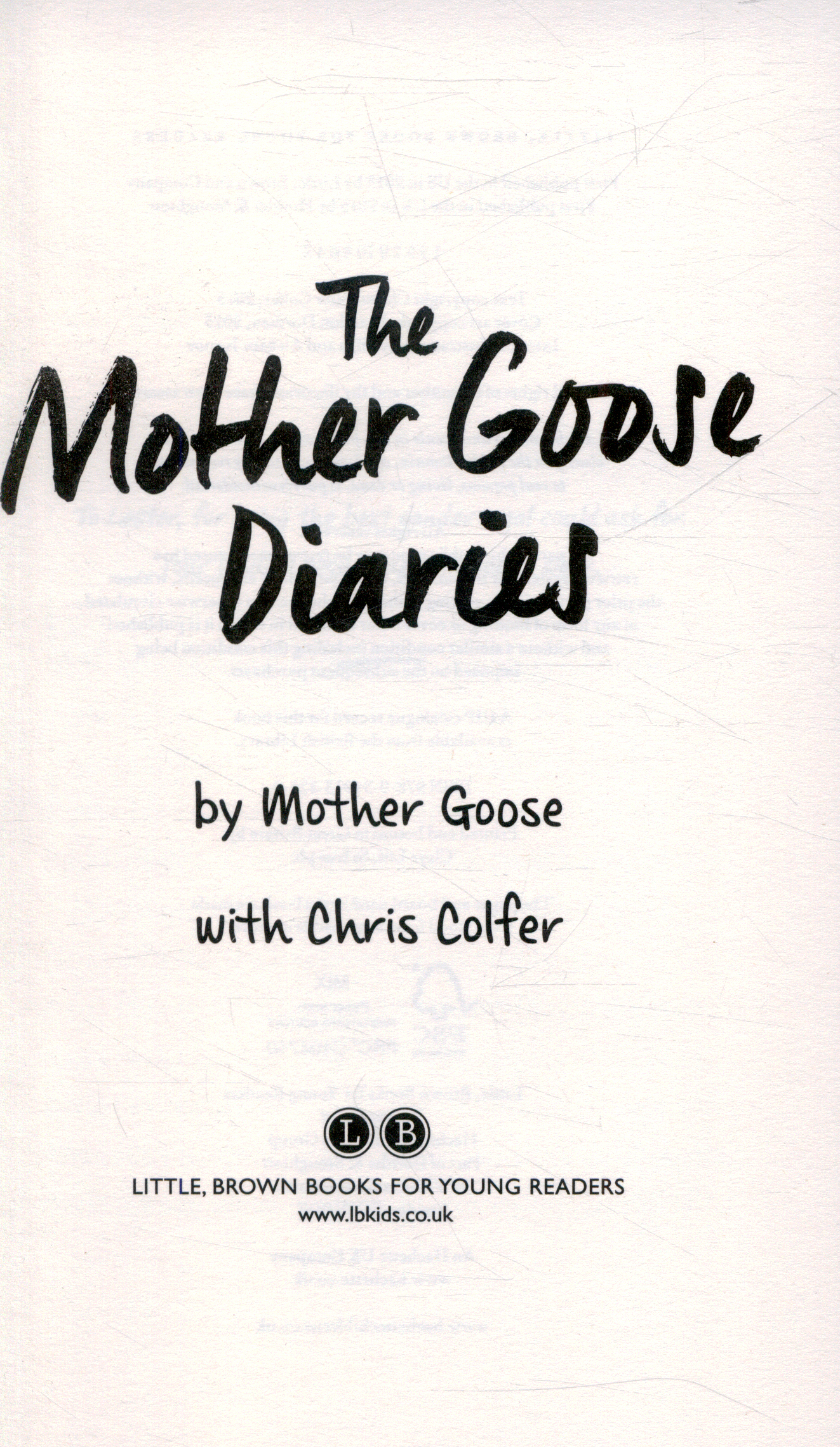 mother goose diaries pdf free download