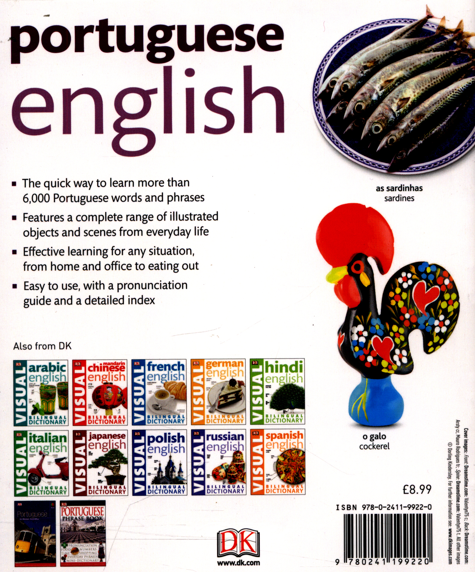 Portuguese English visual bilingual dictionary by DK (9780241199220 ...