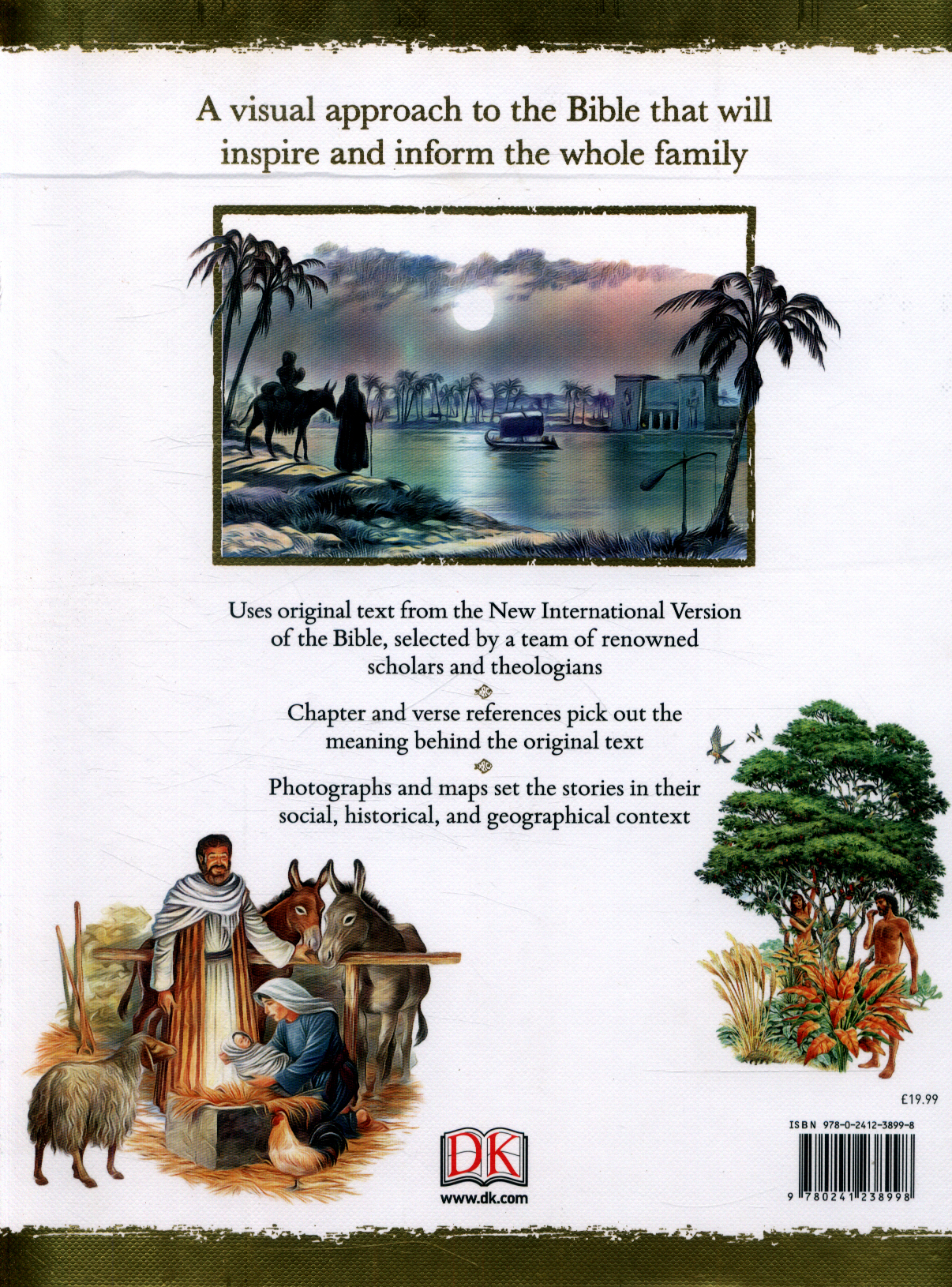 The illustrated family Bible by DK (9780241238998) BrownsBfS