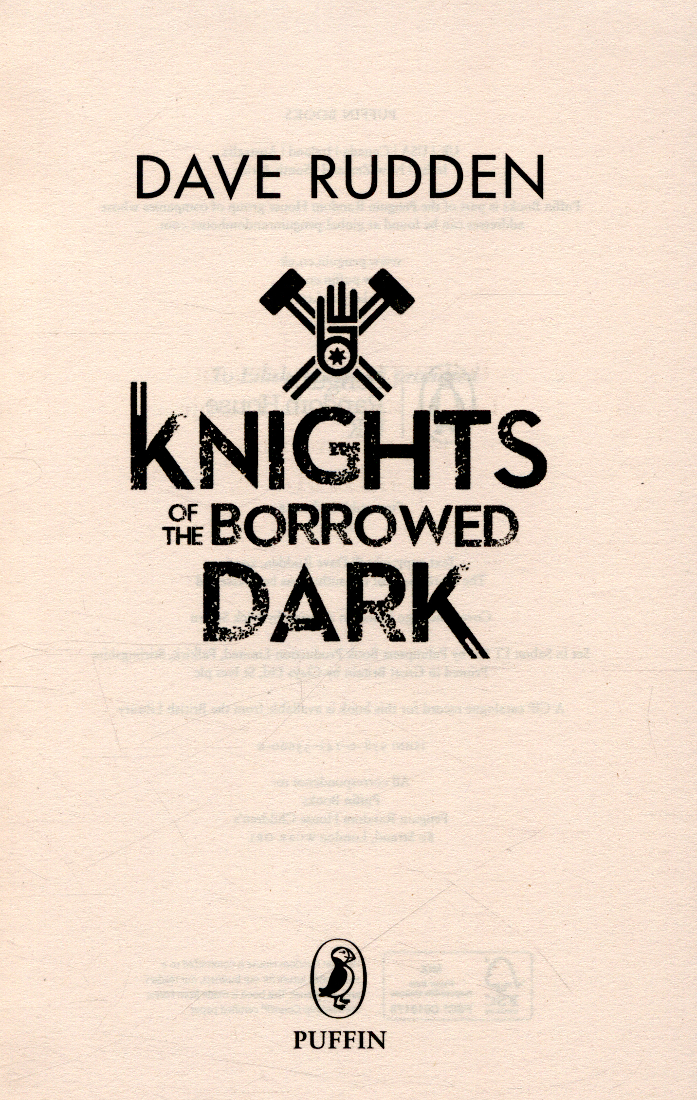 Knights of the Borrowed Dark (Knights of the Borrowed Dark Book 1) by ...
