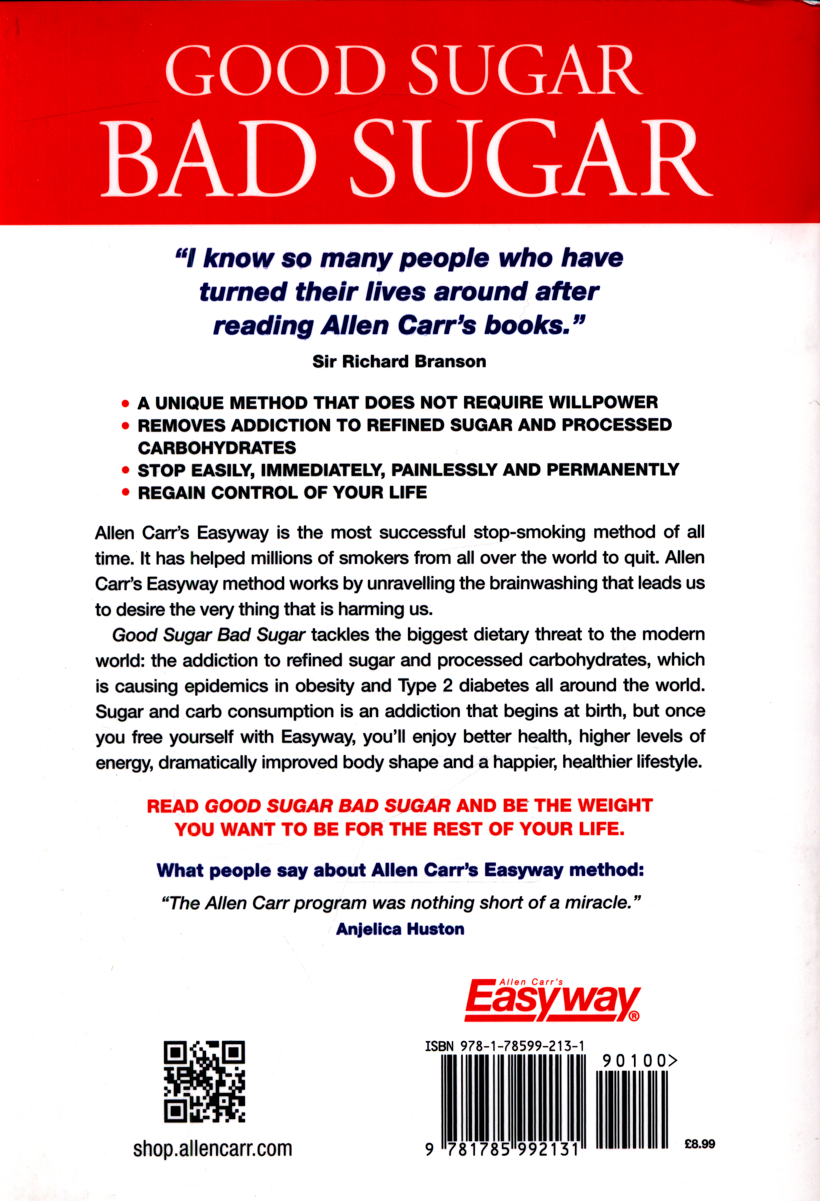 Good sugar, bad sugar eat yourself free from sugar and carb addiction by CARR, ALLEN