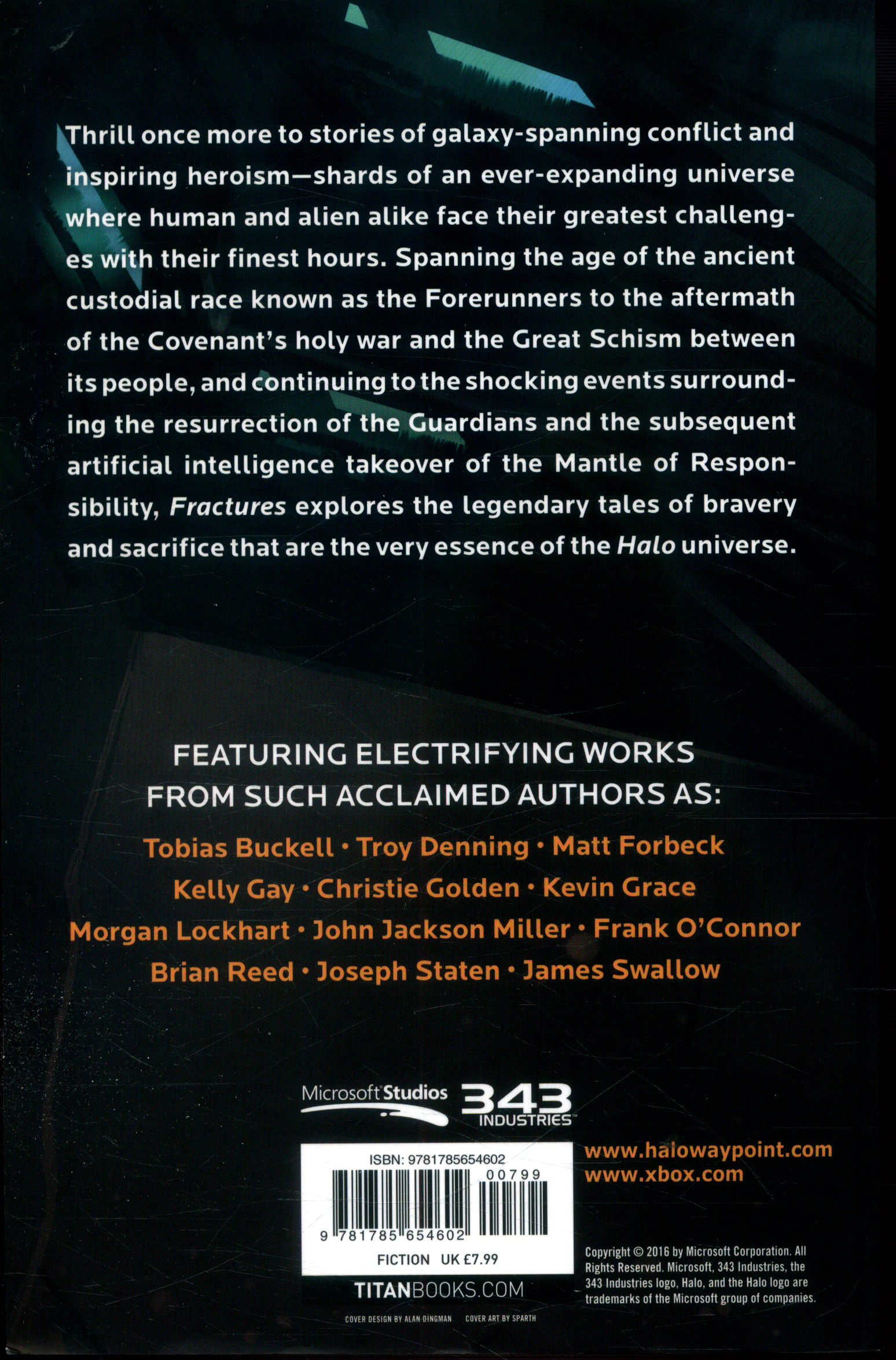 Halo: Fractures by Buckell, Tobias S. (9781785654602) | Browns Books