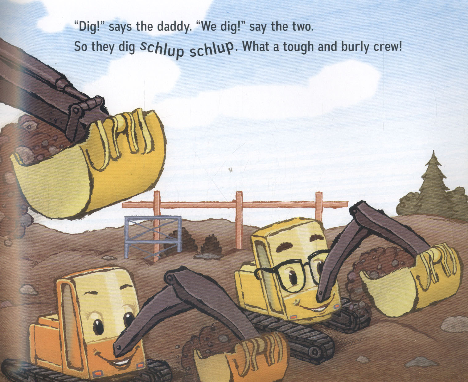 Push! Dig! Scoop! a construction counting rhyme by Greene, Rhonda
