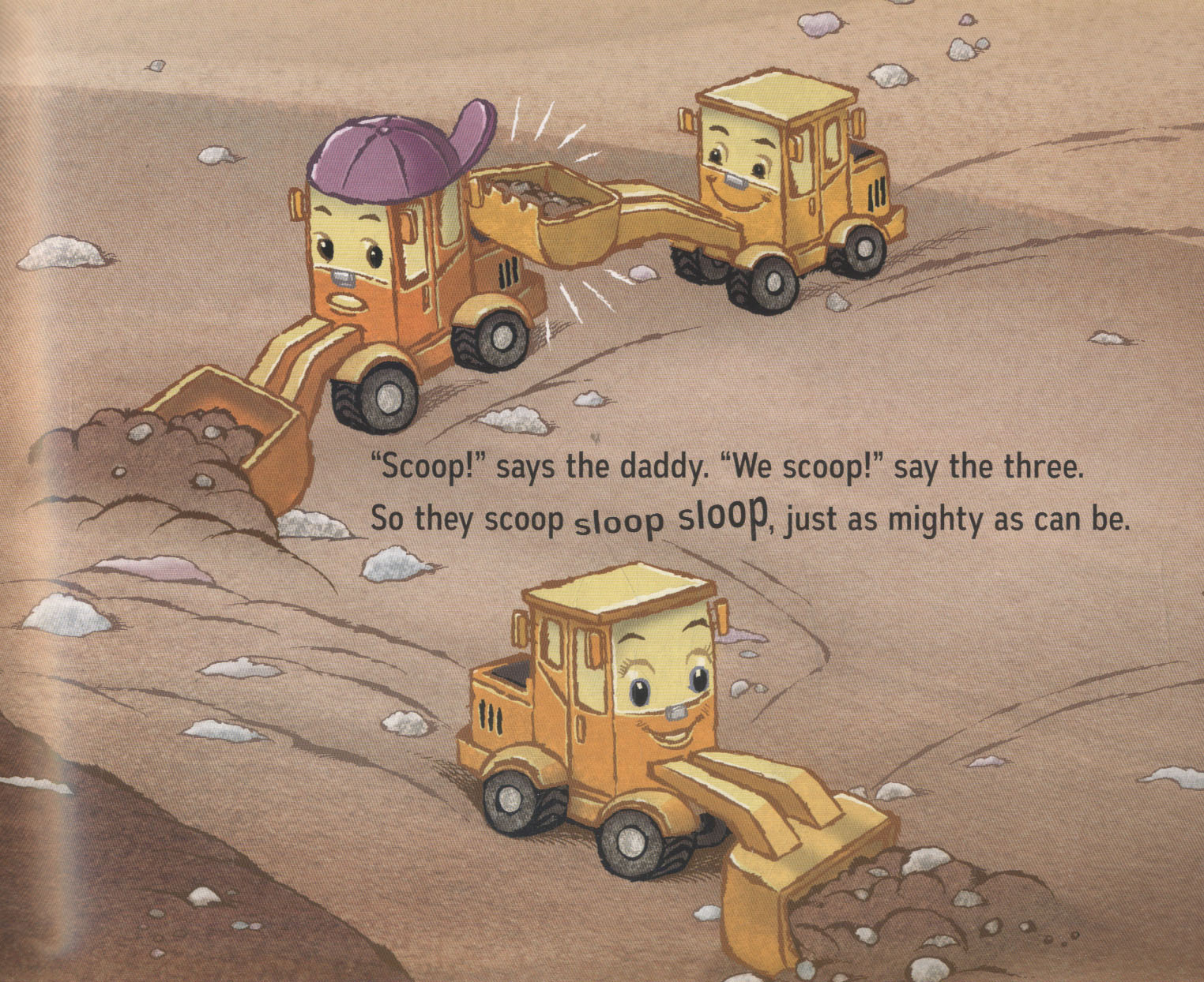 Push! Dig! Scoop! a construction counting rhyme by Greene, Rhonda