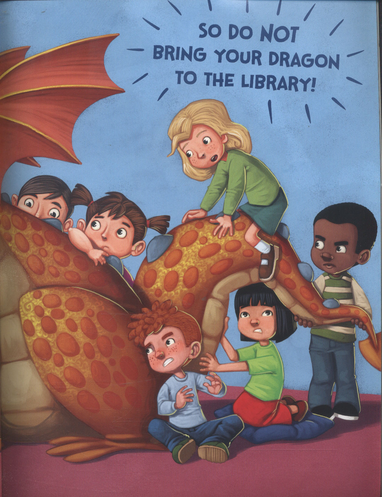 Do not bring your dragon to the library by Gassman, Julie (Editor
