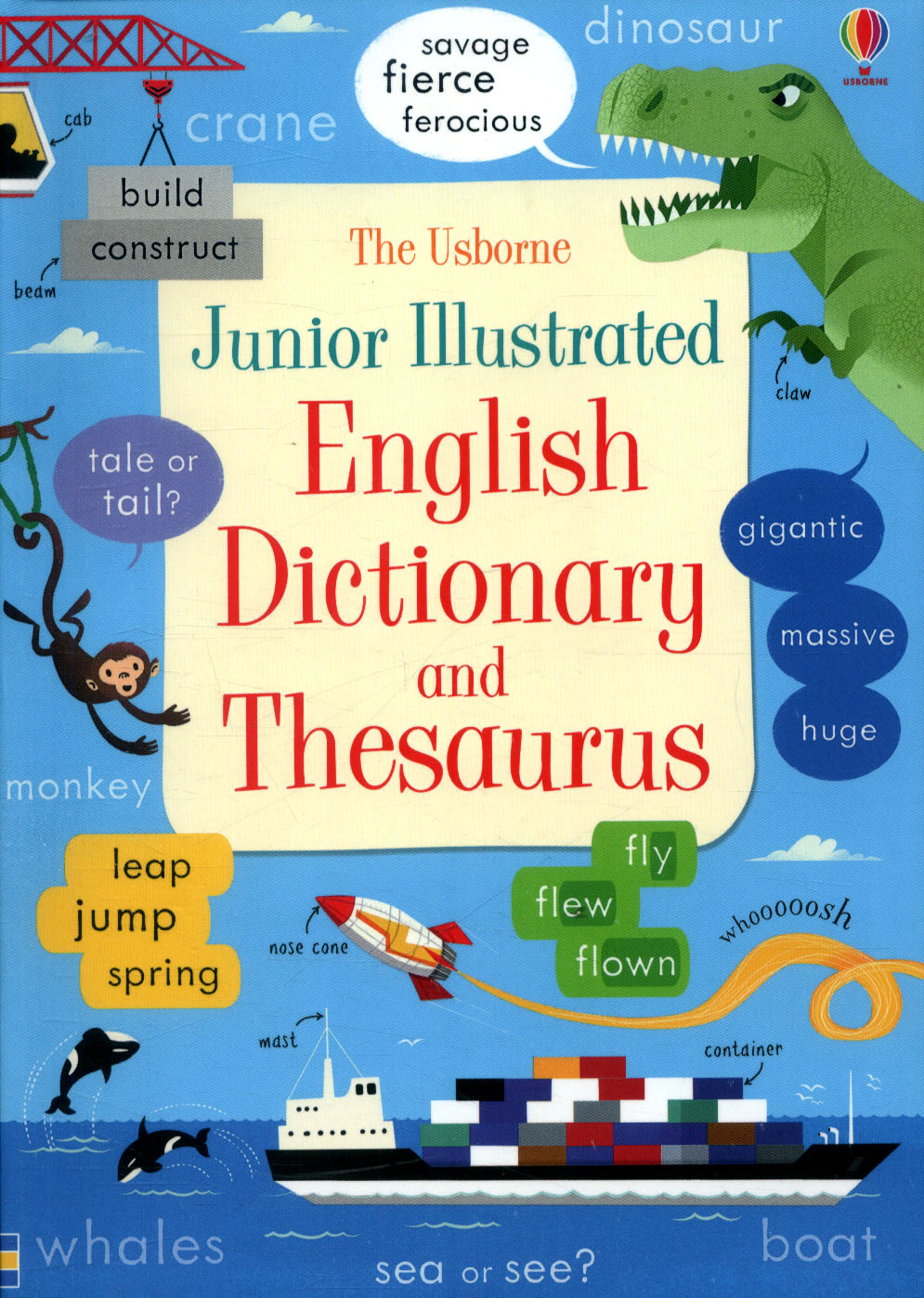 The Usborne junior illustrated English dictionary and thesaurus by