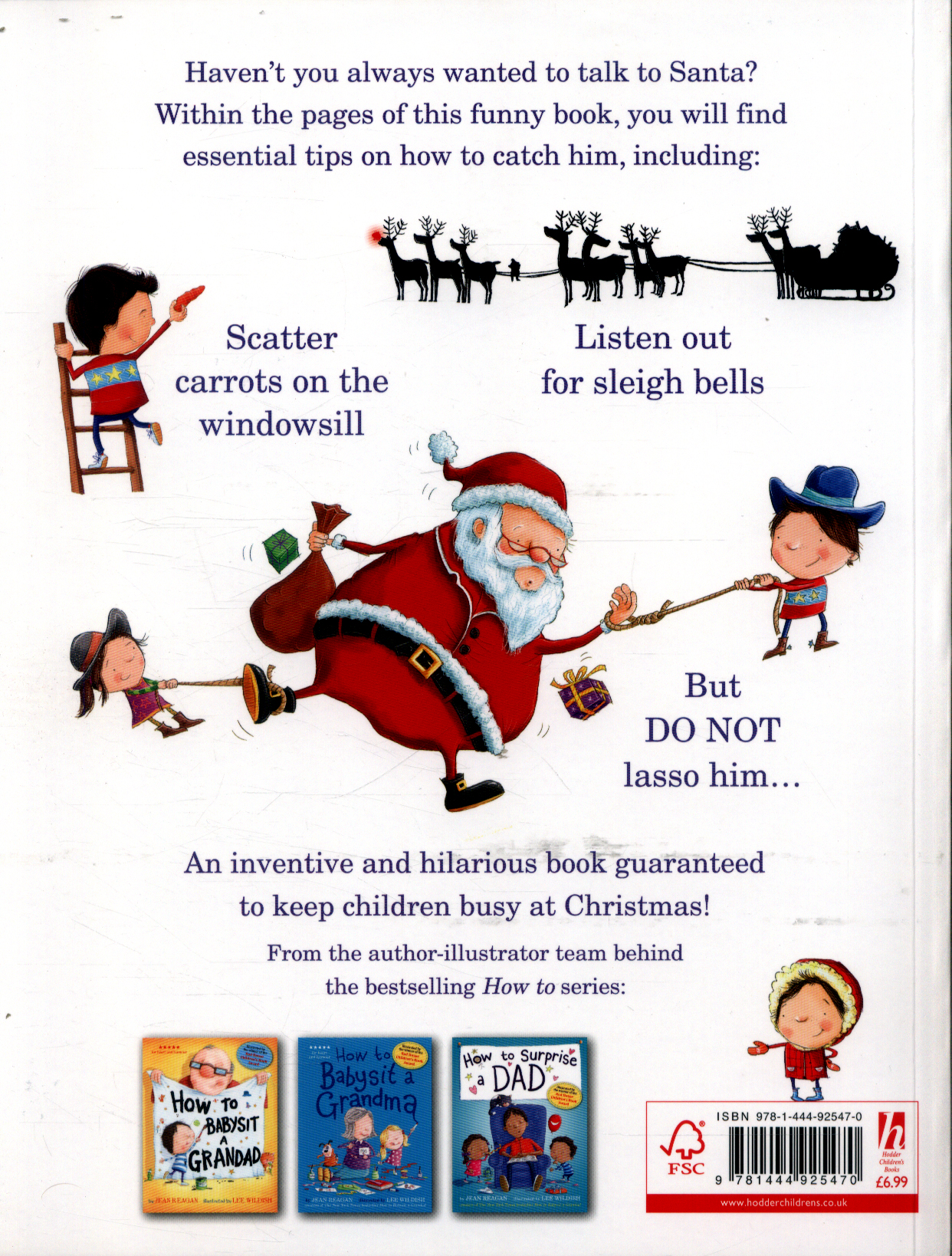 How to catch Santa by Reagan, Jean (9781444925470) BrownsBfS