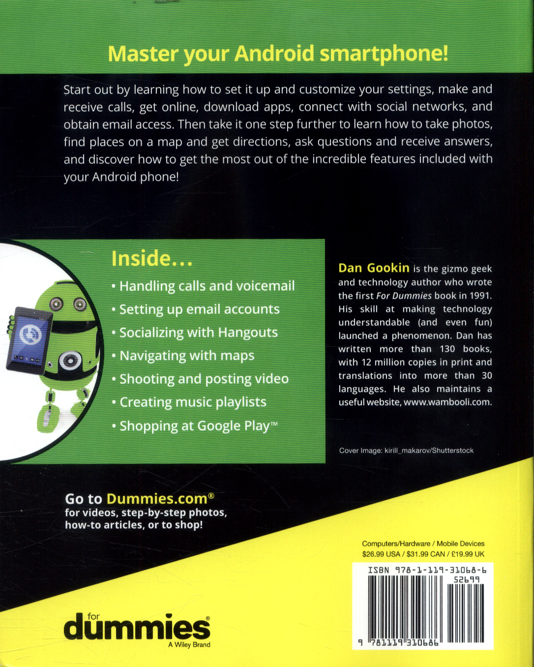 Android phones for dummies (4th edition)
