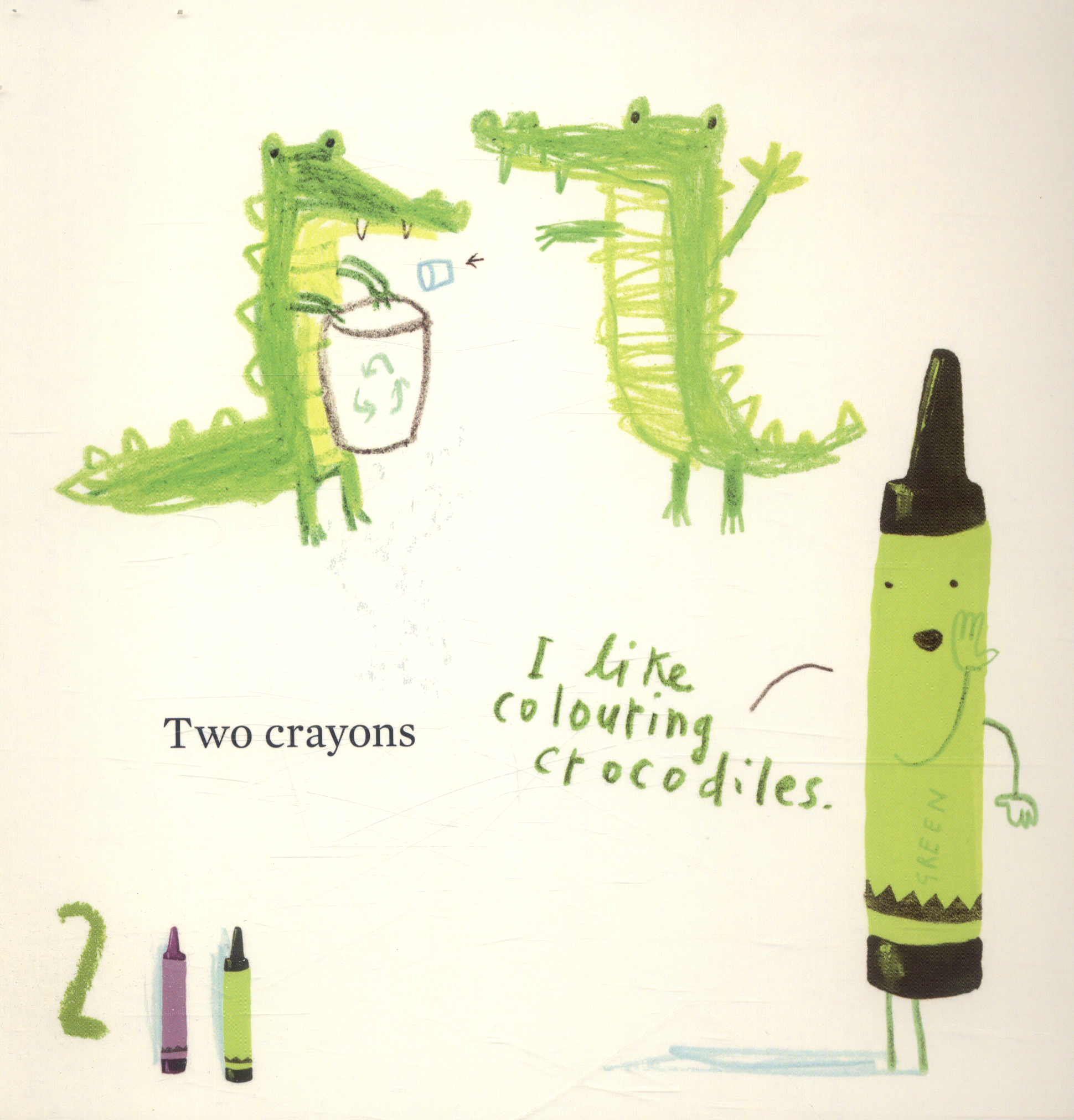 The crayons' book of numbers by Daywalt, Drew (9780008212865) BrownsBfS