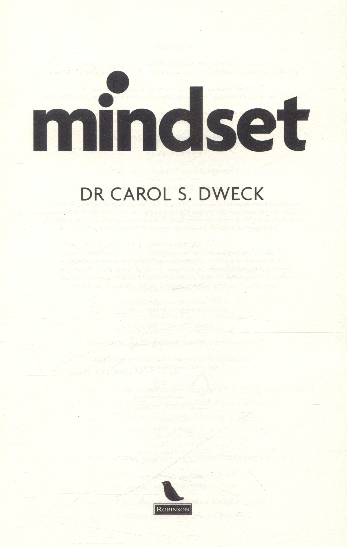mindset by carol dweck pdf download