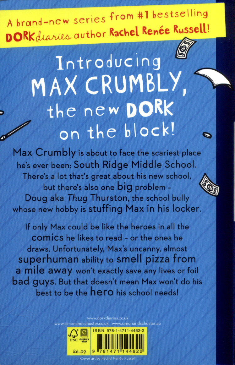 The Misadventures of Max Crumbly 1 by Russell, Rachel Renee ...