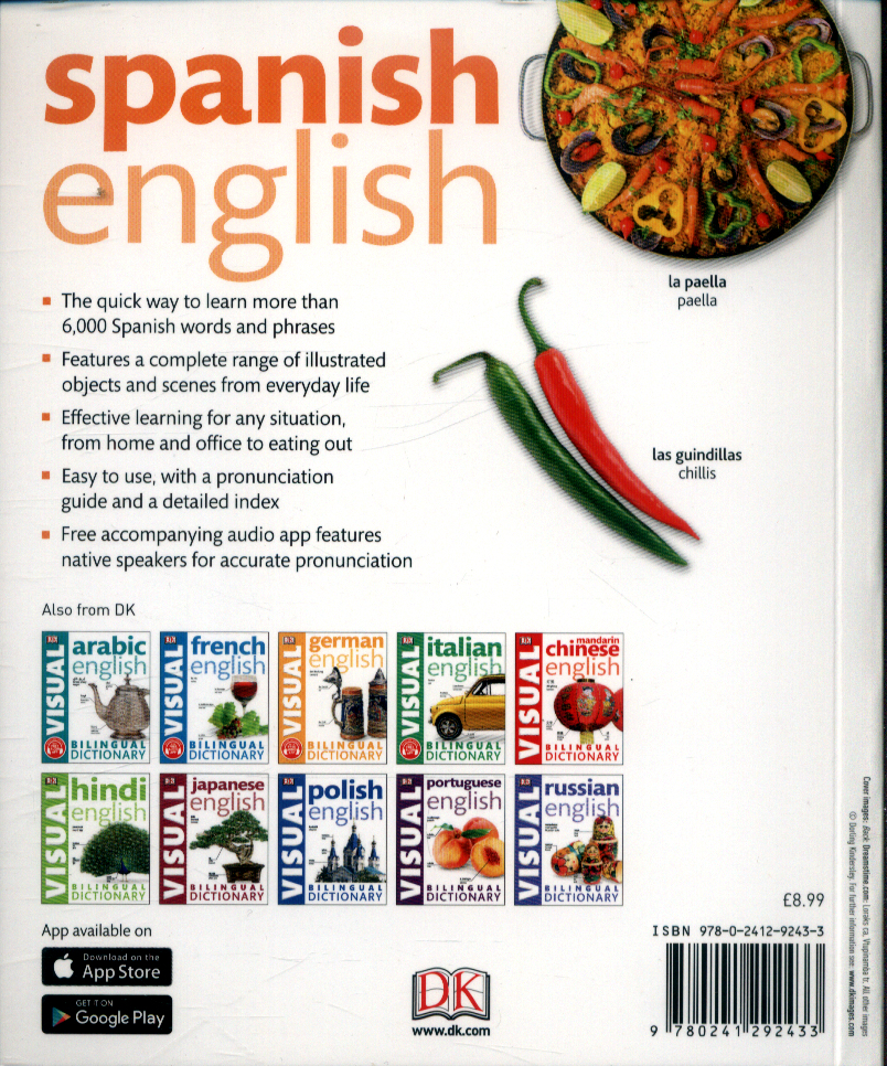 Bilingual visual dictionary by DK (9780241292433) BrownsBfS