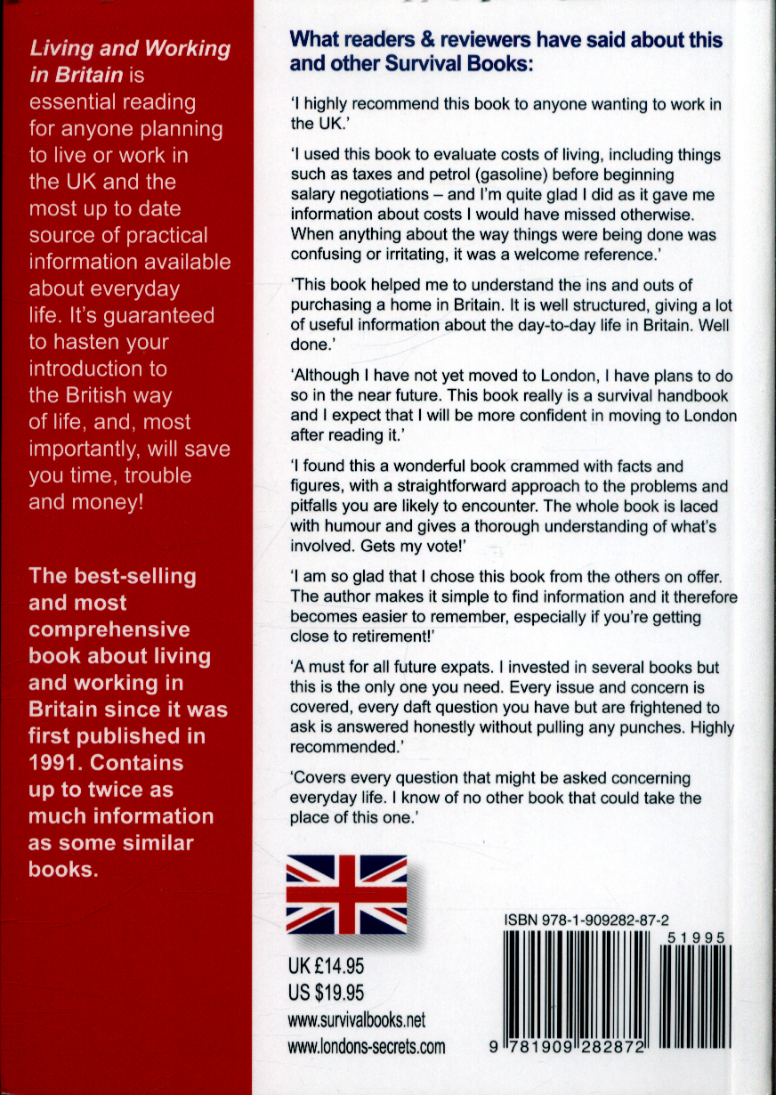 Living & working in Britain a survival handbook by Hampshire, David (9781909282872) BrownsBfS