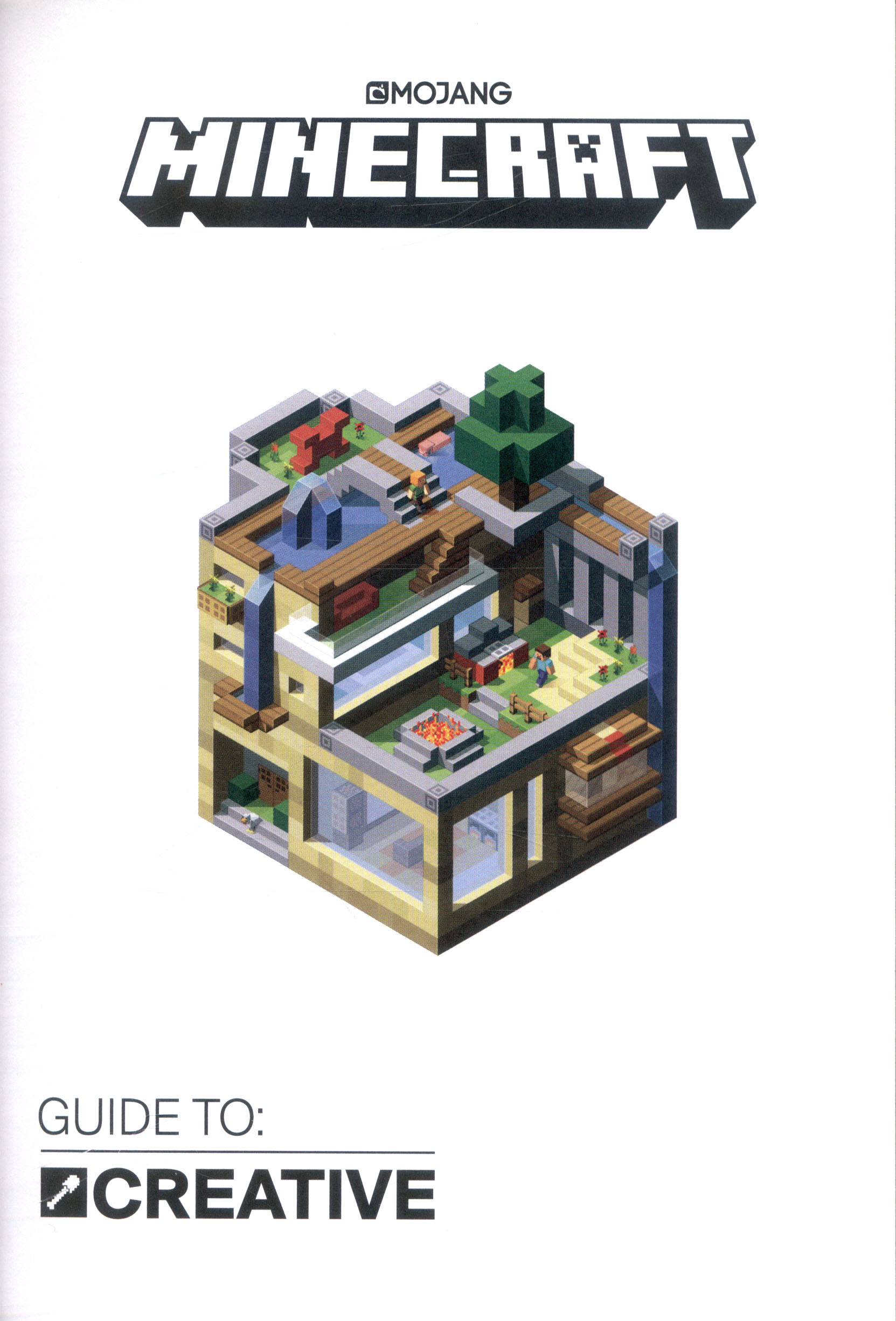 Дом из книги Mojang. Книга майнкрафт купить в Барсе.