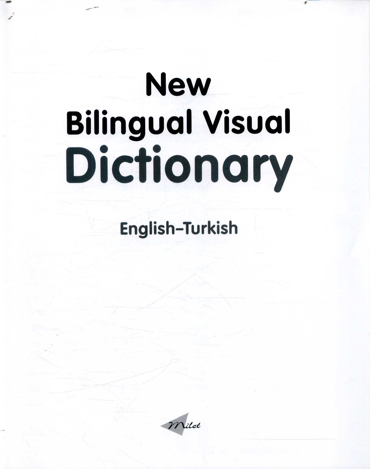 New bilingual visual dictionary EnglishTurkish by Turhan, Sedat