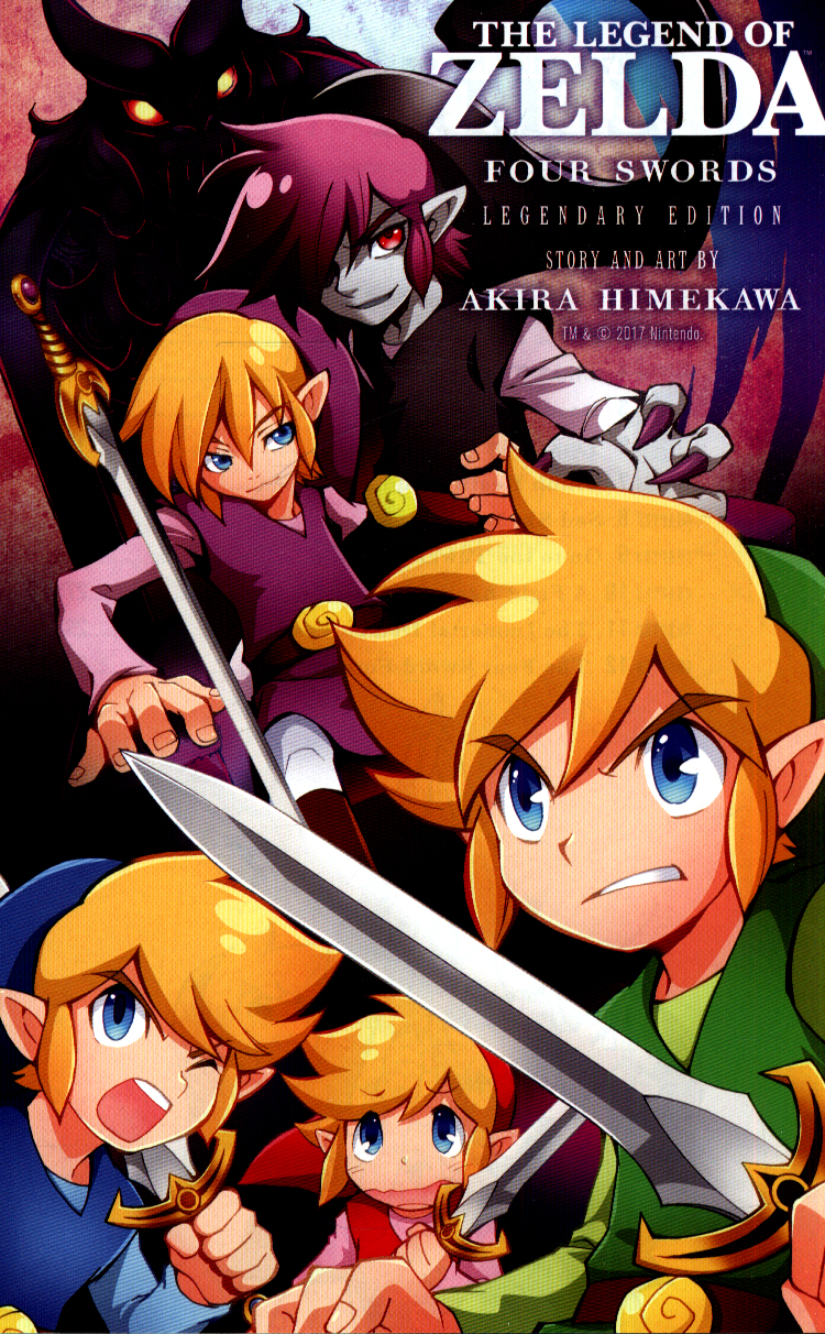 Legend Of Zelda Four Swords Manga
