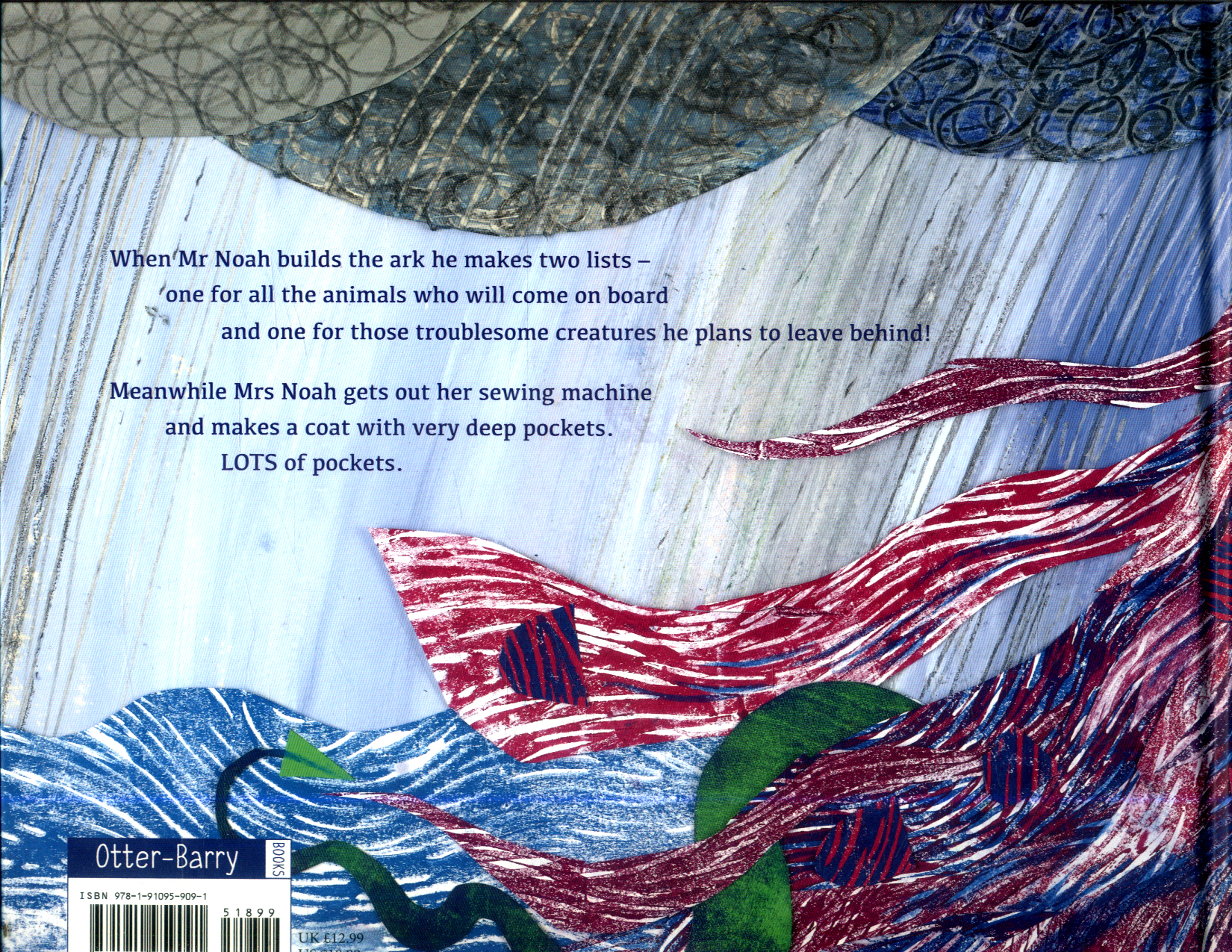 Mrs Noah's pockets by Morris, Jackie (9781910959091) | BrownsBfS