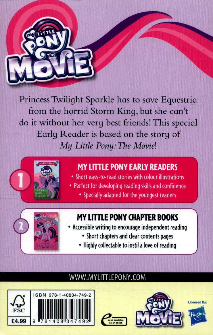 My Little Pony The Movie: Early Reader: The Movie Storybook by My ...