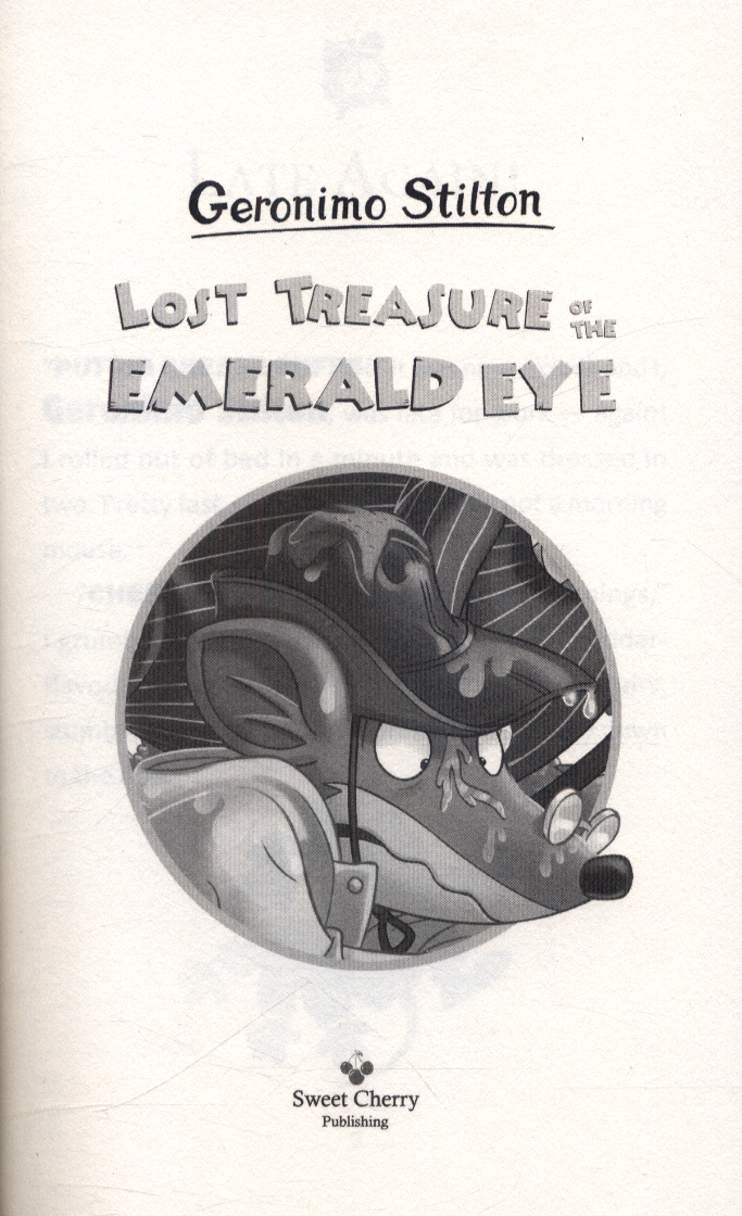 Lost Treasure Of The Emerald Eye By Stilton Geronimo Brownsbfs