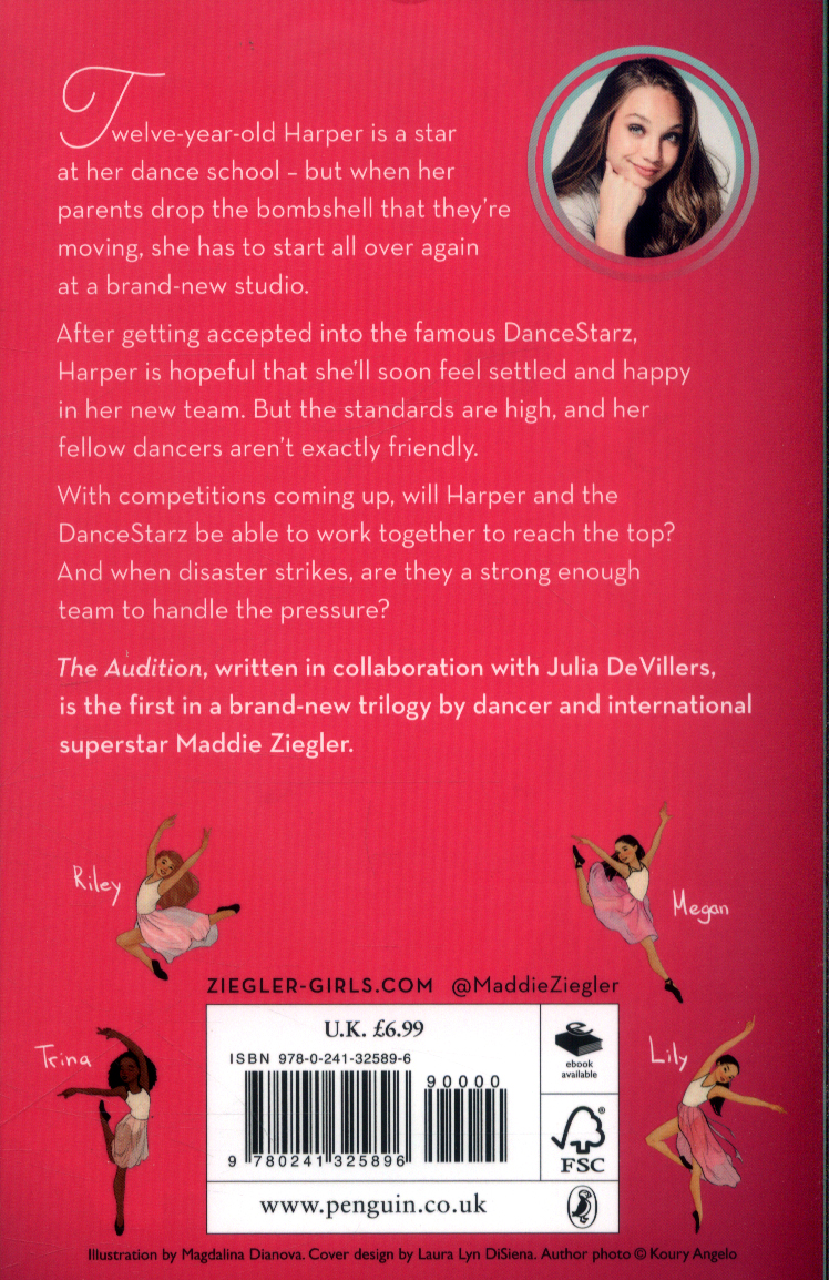 The audition by Ziegler, Maddie (9780241325896) | BrownsBfS