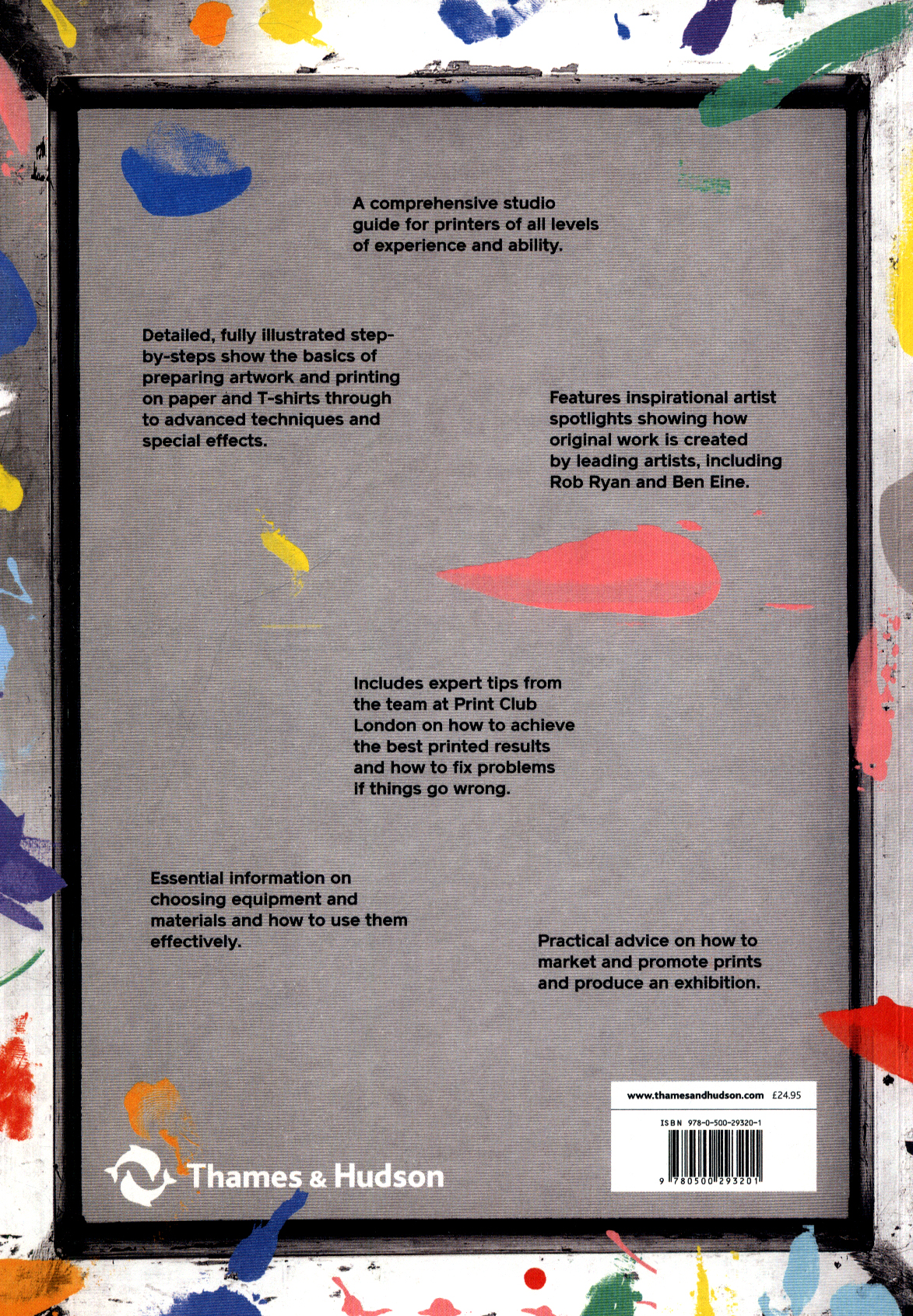 Screenprinting the ultimate studio guide by London, Print Club