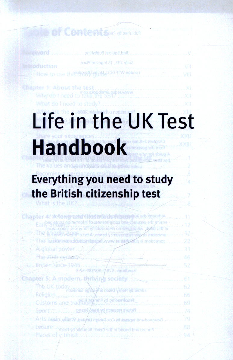 Life in the UK test Handbook by Dillon, Henry (9781907389573) BrownsBfS