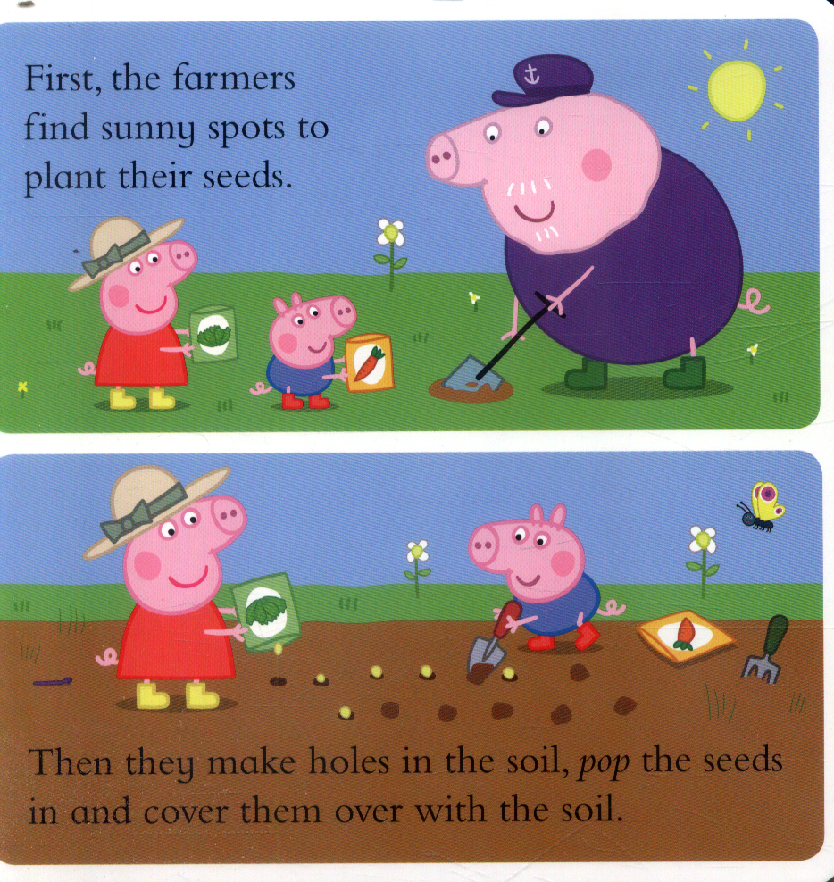 Peppa's vegetable garden by Peppa Pig (9780241321126) BrownsBfS