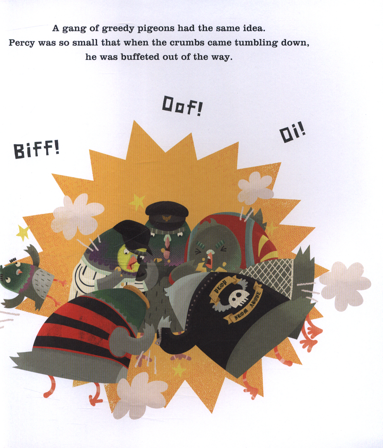 The Last Chip The Story Of A Very Hungry Pigeon By Beedie - 