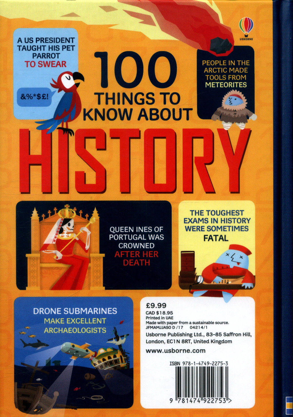100 things to know about history by Mariani, Federico (9781474922753