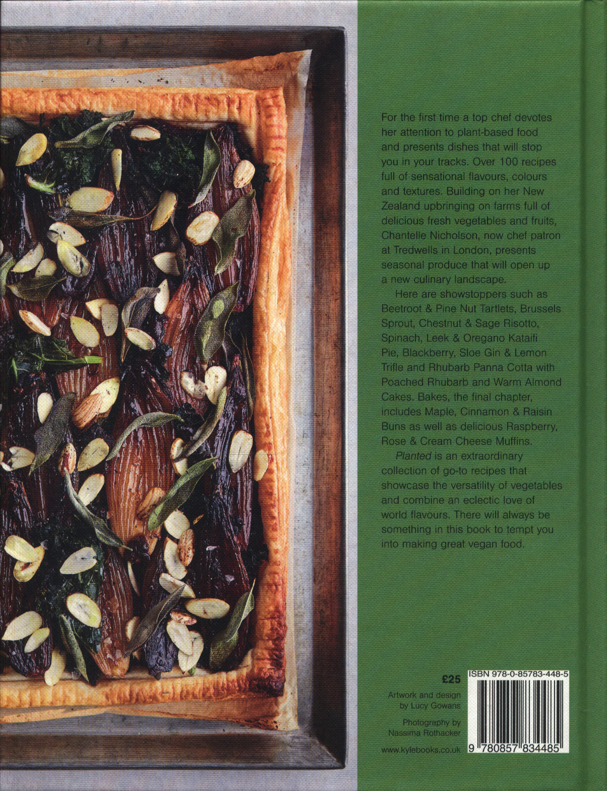 Planted A Chef S Show Stopping Vegan Recipes By Nicholson Chantelle 9780857834485 Brownsbfs