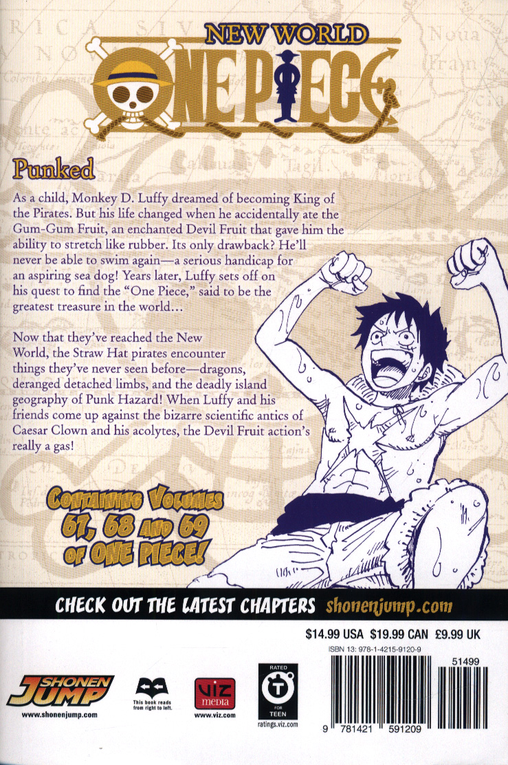 One Piece New Worldvolume 67 Volume 68 Volume 69 By Oda Eiichiro Brownsbfs