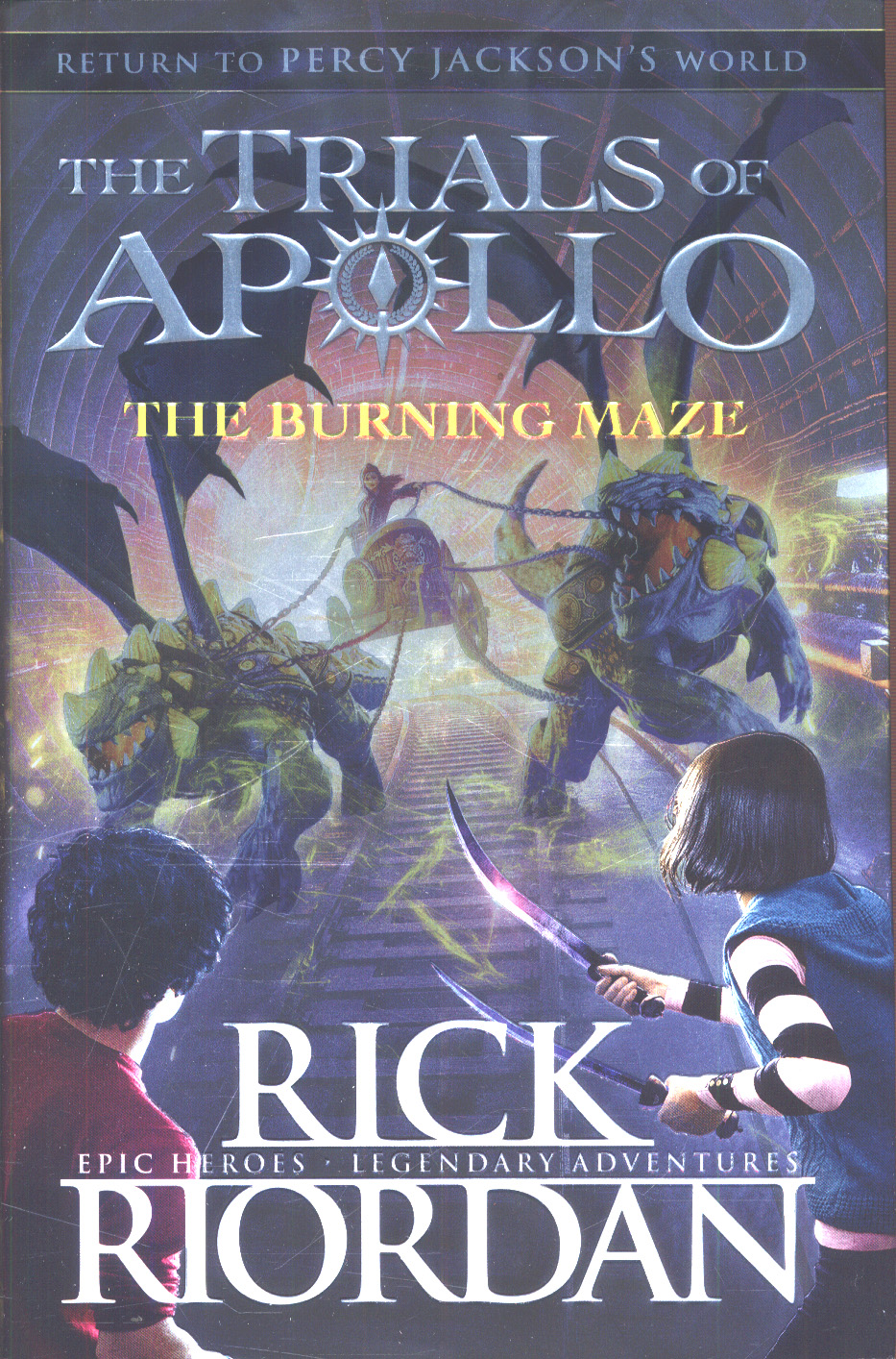 The burning maze by Riordan, Rick (9780141363998) BrownsBfS