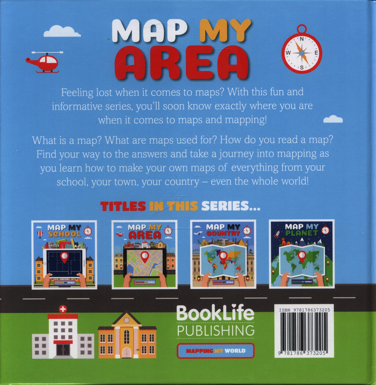 Map my area by BRUNDLE, HARRIET (9781786373205) | BrownsBfS