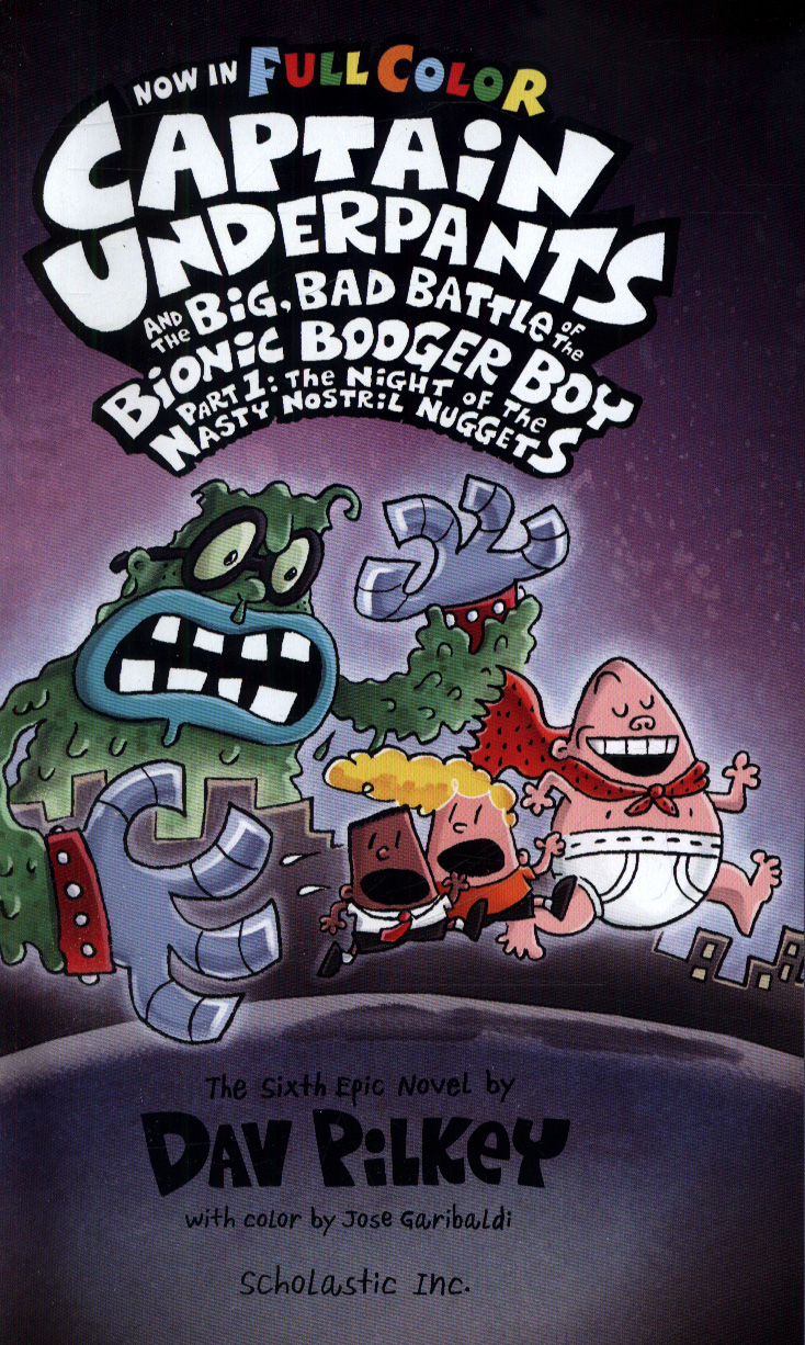 captain underpants full colour