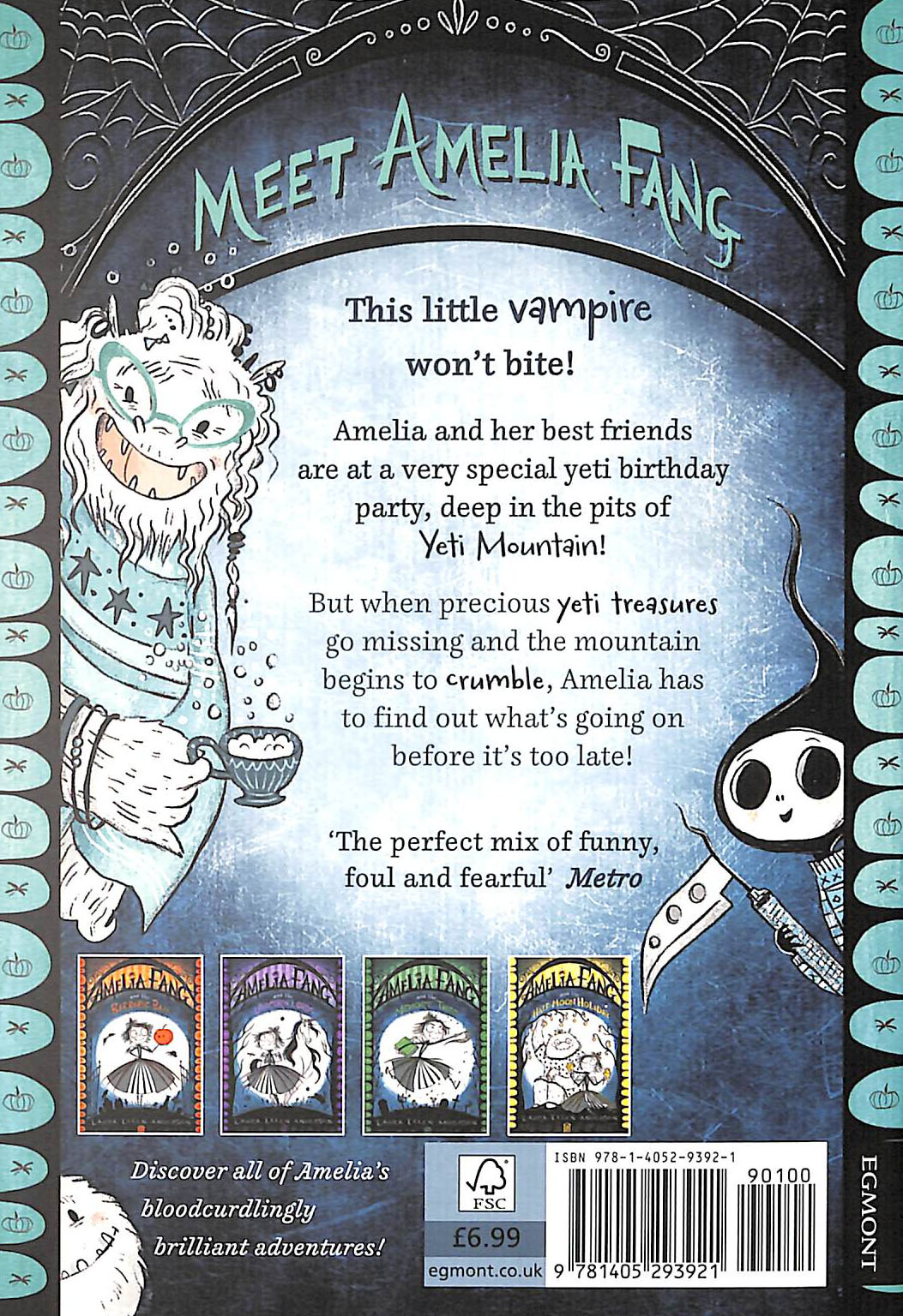 Amelia Fang and the lost yeti treasures by Anderson, Laura