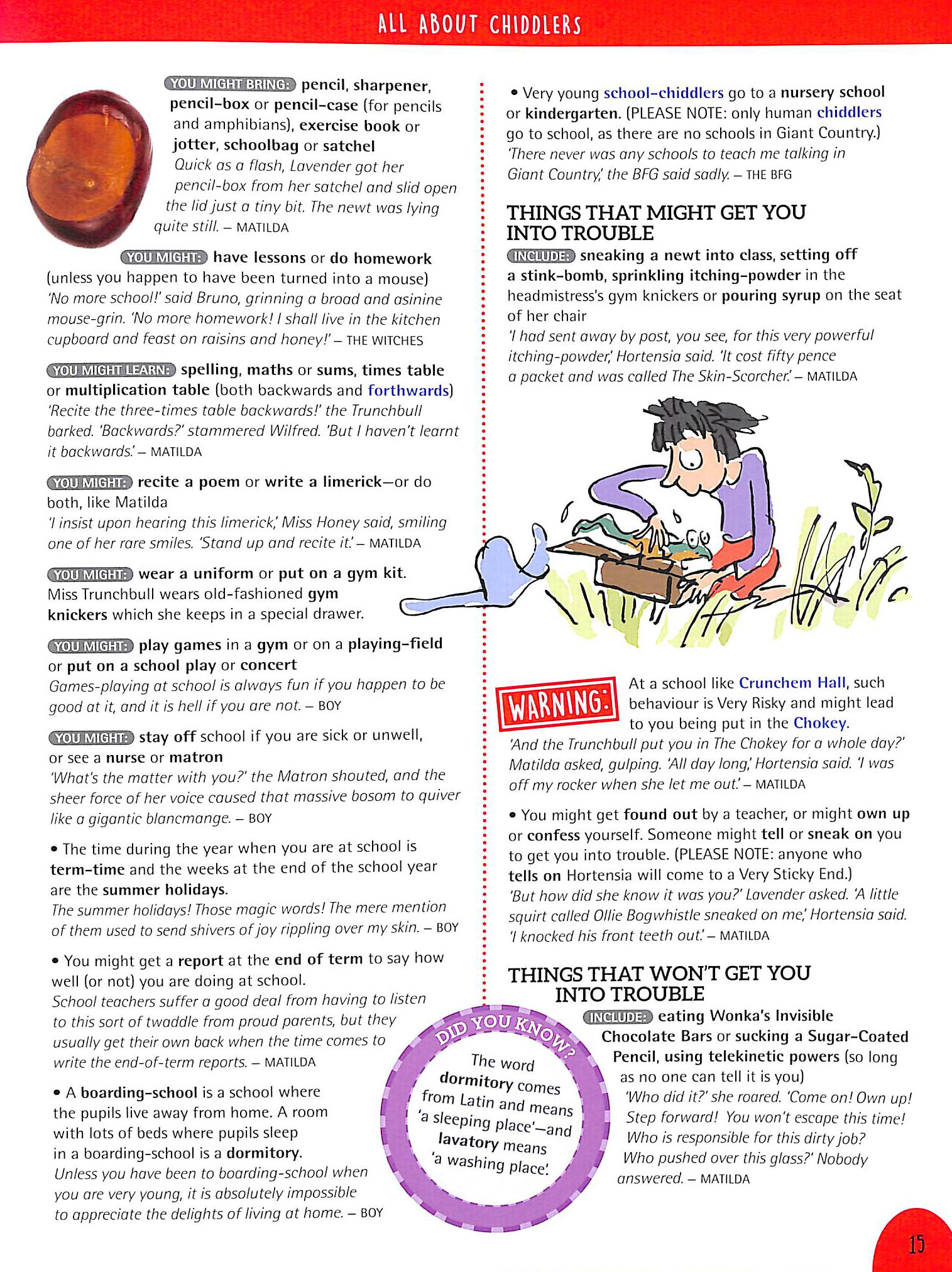 Oxford Roald Dahl thesaurus by Oxford Dictionaries (9780192766694